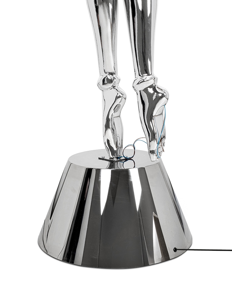 Lampadar Cyber Woman Stand 76x53x210 cm, Crom Lucios - Moosee [8]