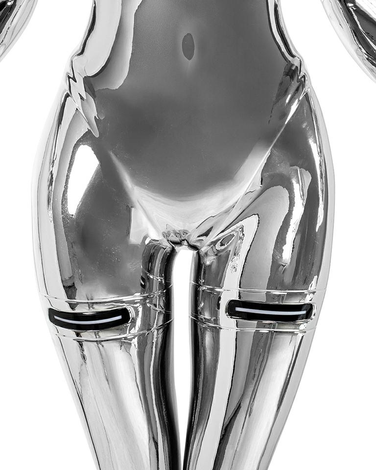 Lampadar Cyber Woman Stand 76x53x210 cm, Crom Lucios - Moosee [11]