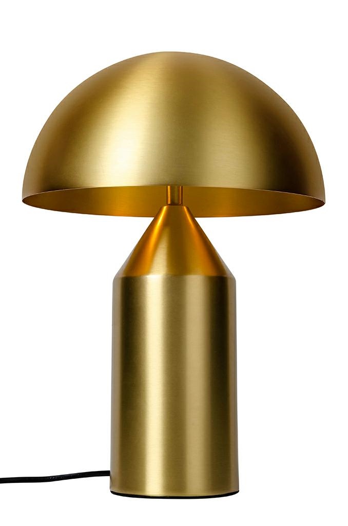 Produse - Lampă de Birou Fungo 25x25x35 cm, Metal Auriu Alamă - Moosee