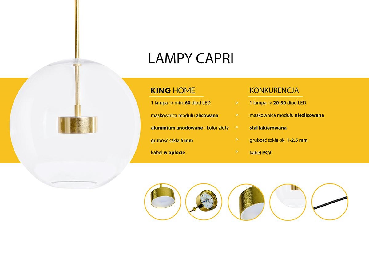 Lustră Capri Disc 5 129,5x129,5x152 cm, Sticlă și Aluminiu Anodizat - Moosee [3]