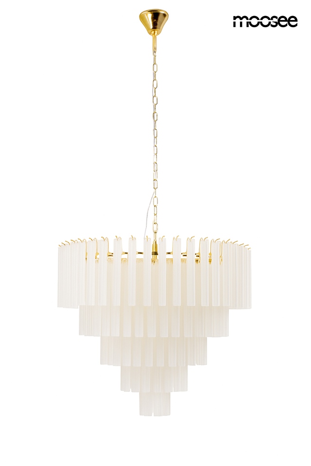 Pendul Gordon 80x80x255,5 cm, Oțel Auriu - Moosee [2]