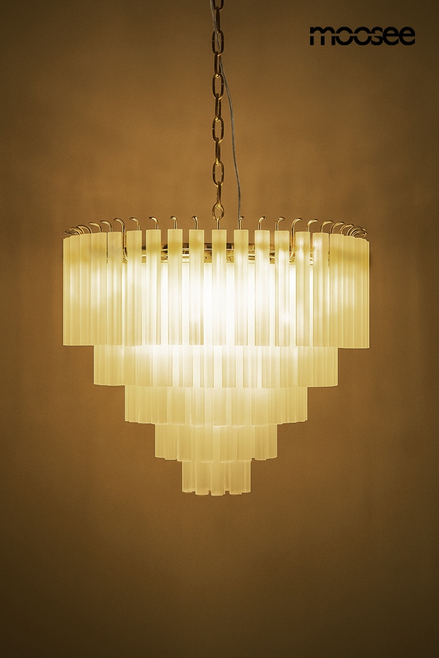Pendul Gordon 80x80x255,5 cm, Oțel Auriu - Moosee [6]
