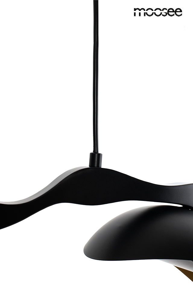 Pendul Torre 126x20x35 cm, Metal Negru - Moosee [5]
