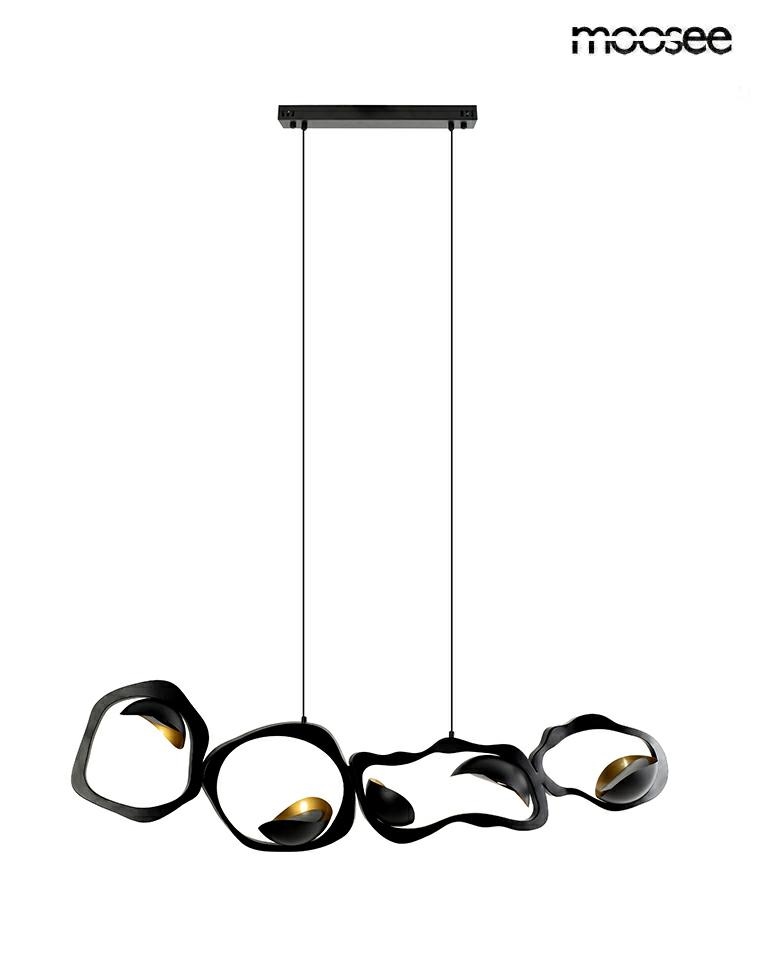 Pendul Torre 126x20x35 cm, Metal Negru - Moosee [7]