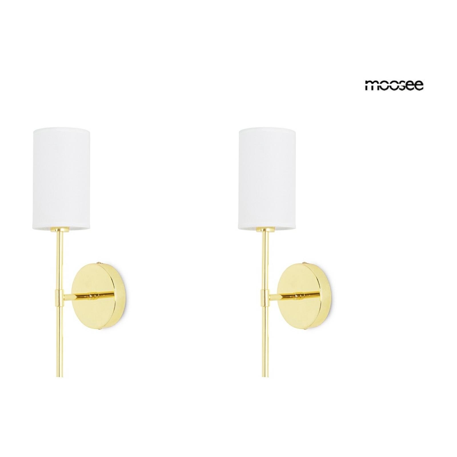 Produse - Aplică Imperio 12x15x55 cm, Metal Auriu Lucios - Moosee