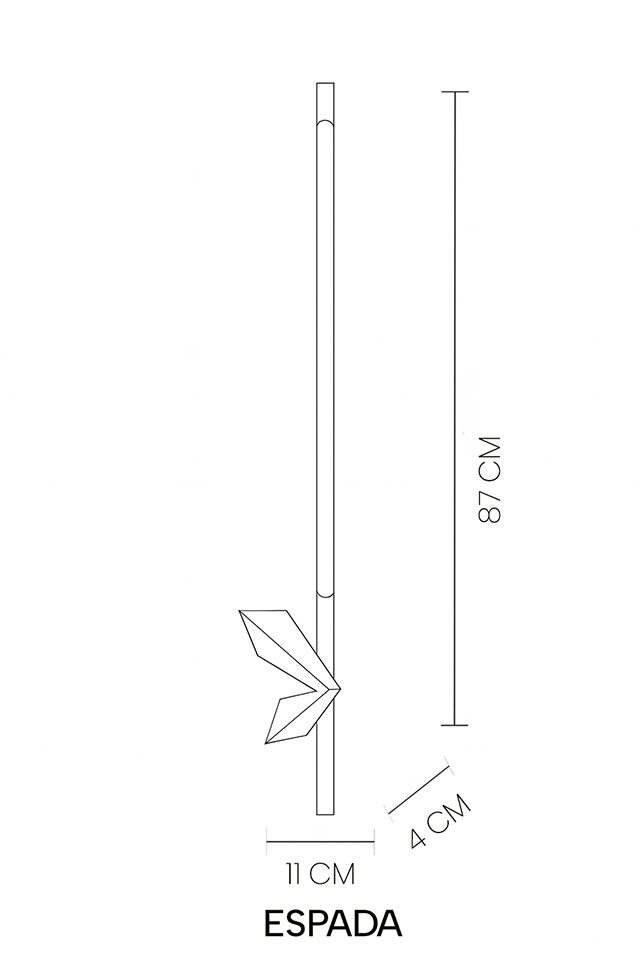 Aplică Espada 11x4x87 cm - Moosee [5]