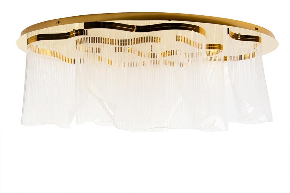 Produse - Plafonieră Firefly 180 184x105x65 cm, Metal și Acril - Moosee