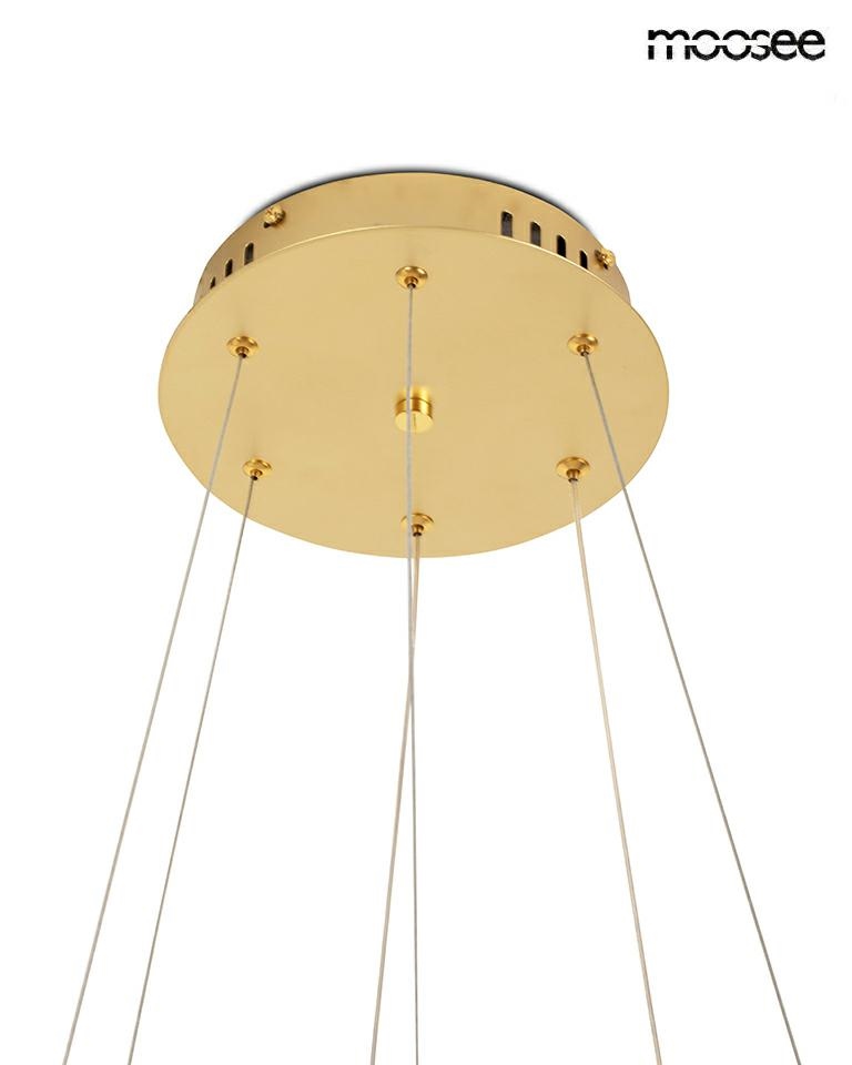 Pendul Waves 2 74x40x28 cm, Metal Auriu - Moosee [5]