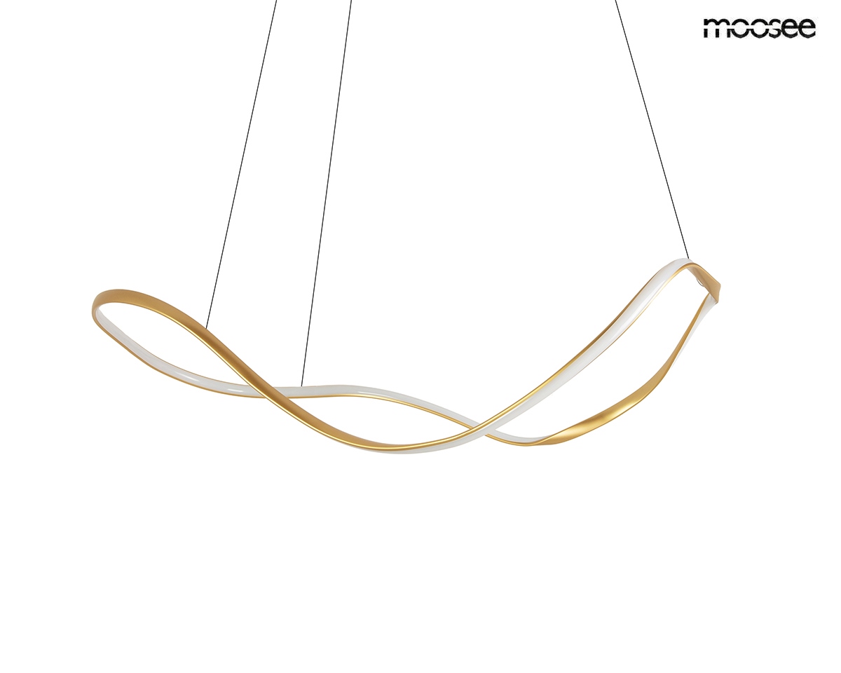Produse - Pendul Waves 60 67x31x235 cm, Auriu - Moosee