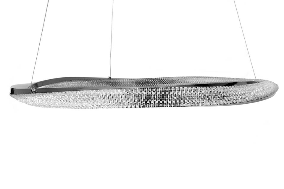 Produse - Pendul Anillo 80x80x208 cm, Metal și Aluminiu Negru Crom - Moosee