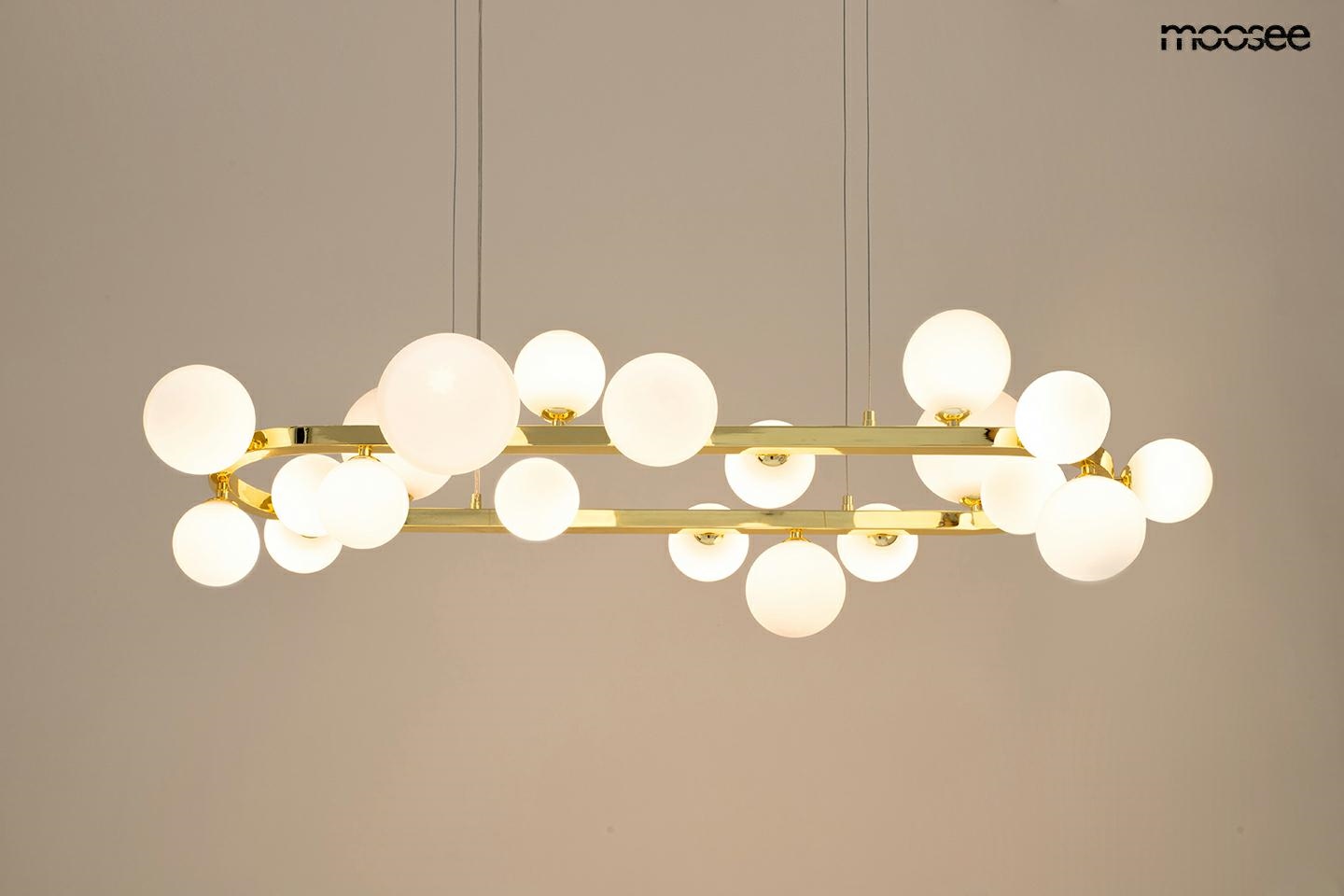 Pendul Alure Oval 120x55x270 cm, Auriu - Moosee [2]