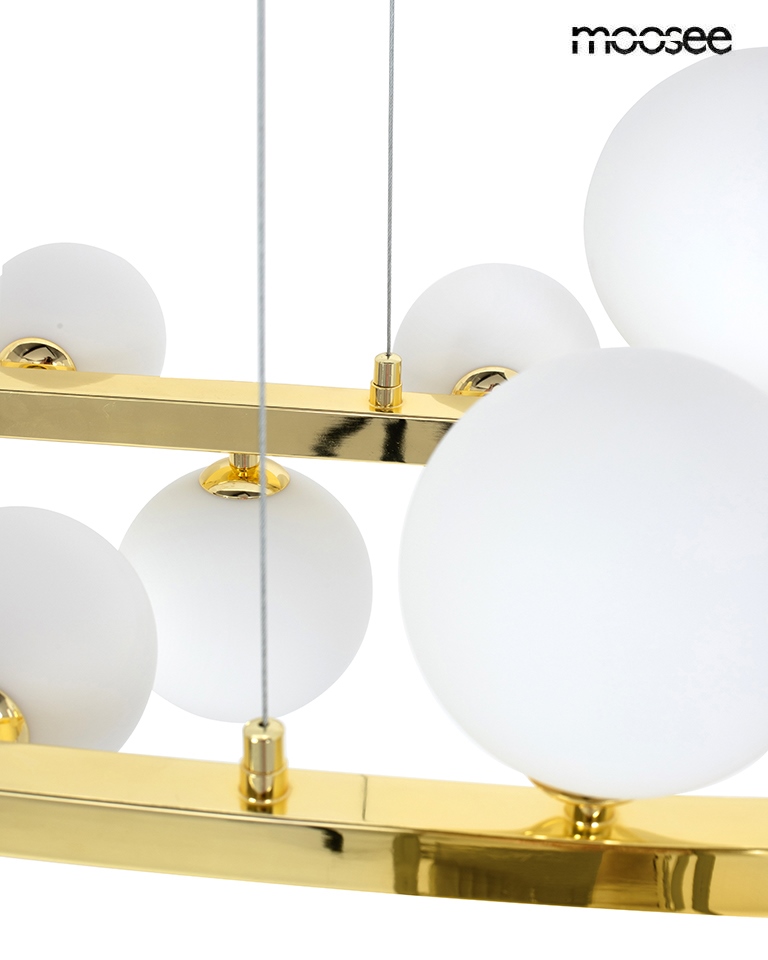 Pendul Alure Oval 120x55x270 cm, Auriu - Moosee [4]