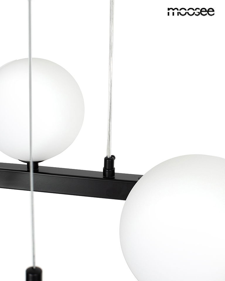 Pendul Alure Oval 120x55x270 cm, Negru; Alb - Moosee [4]