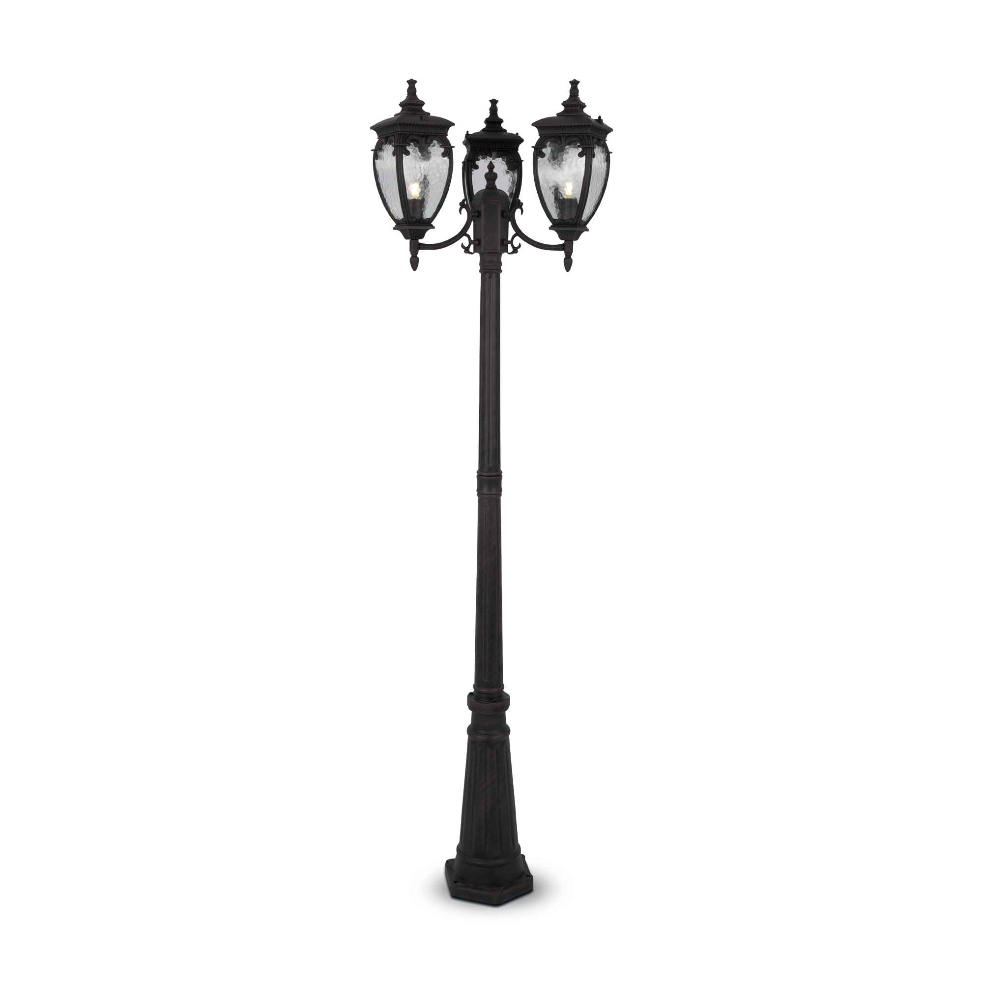 Produse - Lampă de grădină Fleur, Aluminiu Bronz antic, 60W, MAYTONI O414FL-03BZ