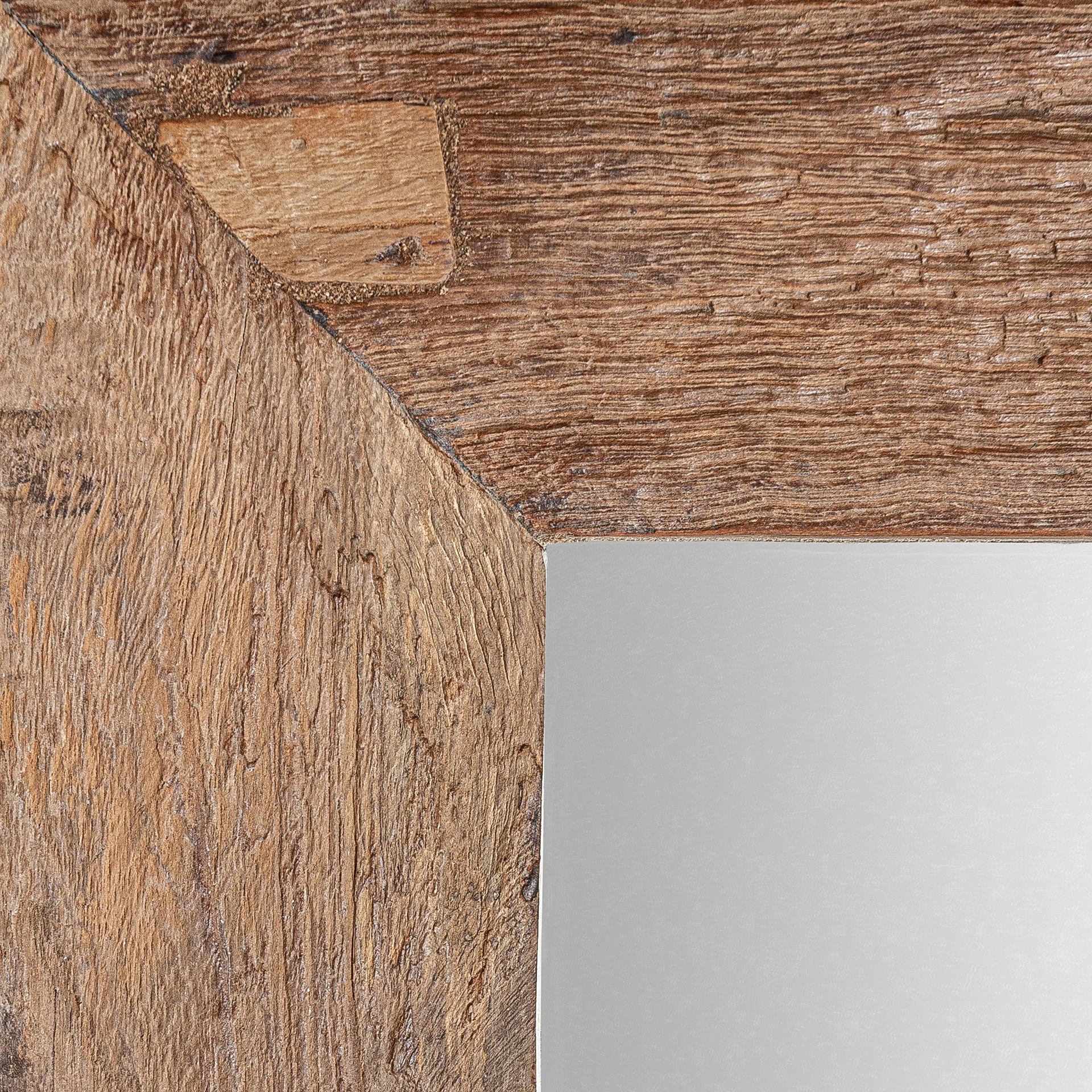 Oglinda Decorativa din Lemn de Tec, Maro, 65x3x150 cm - VicalHome 32949 [16]