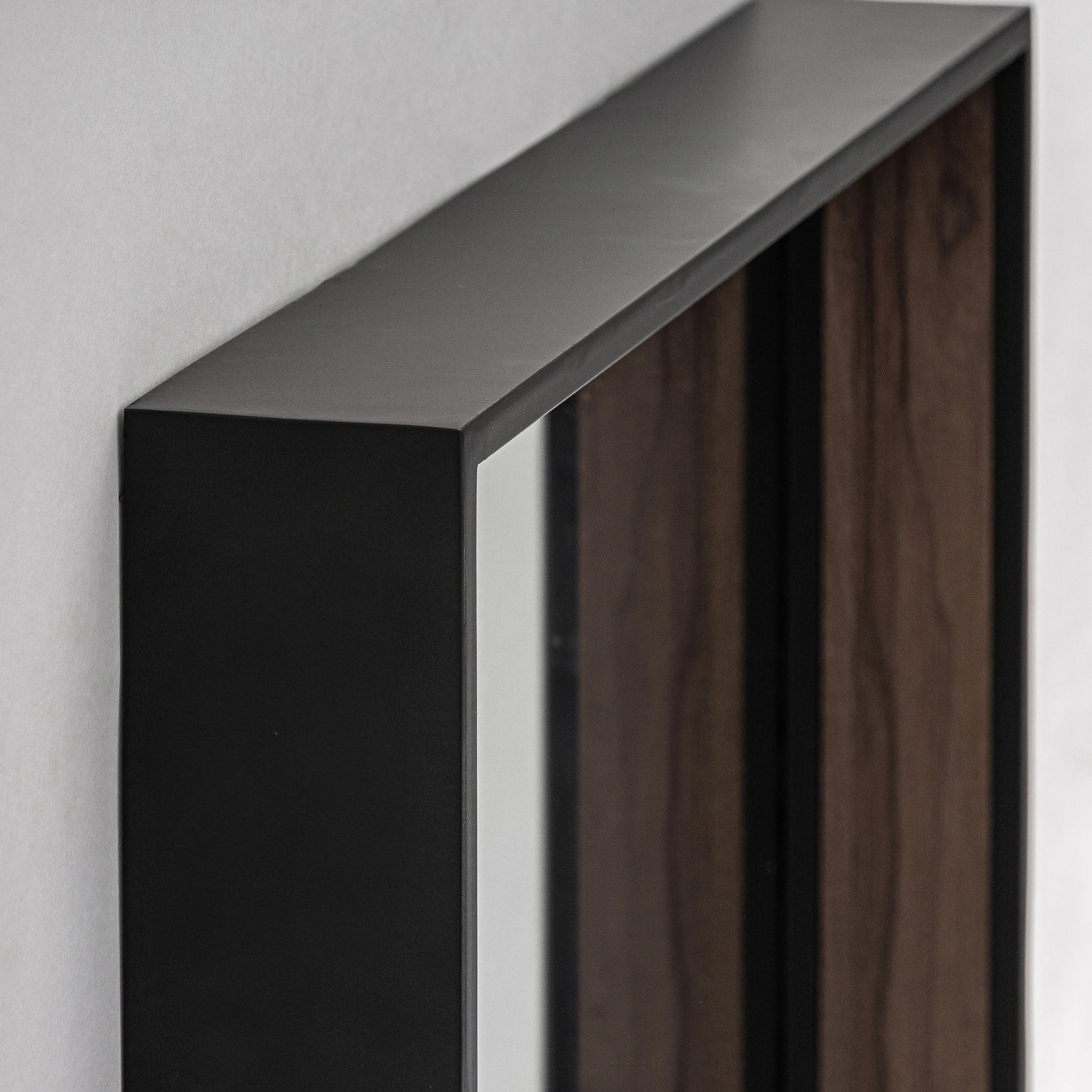 Oglinda Decorativa din Oglinda si Fier, Negru, 60x8x90 cm - VicalHome 36704 [11]