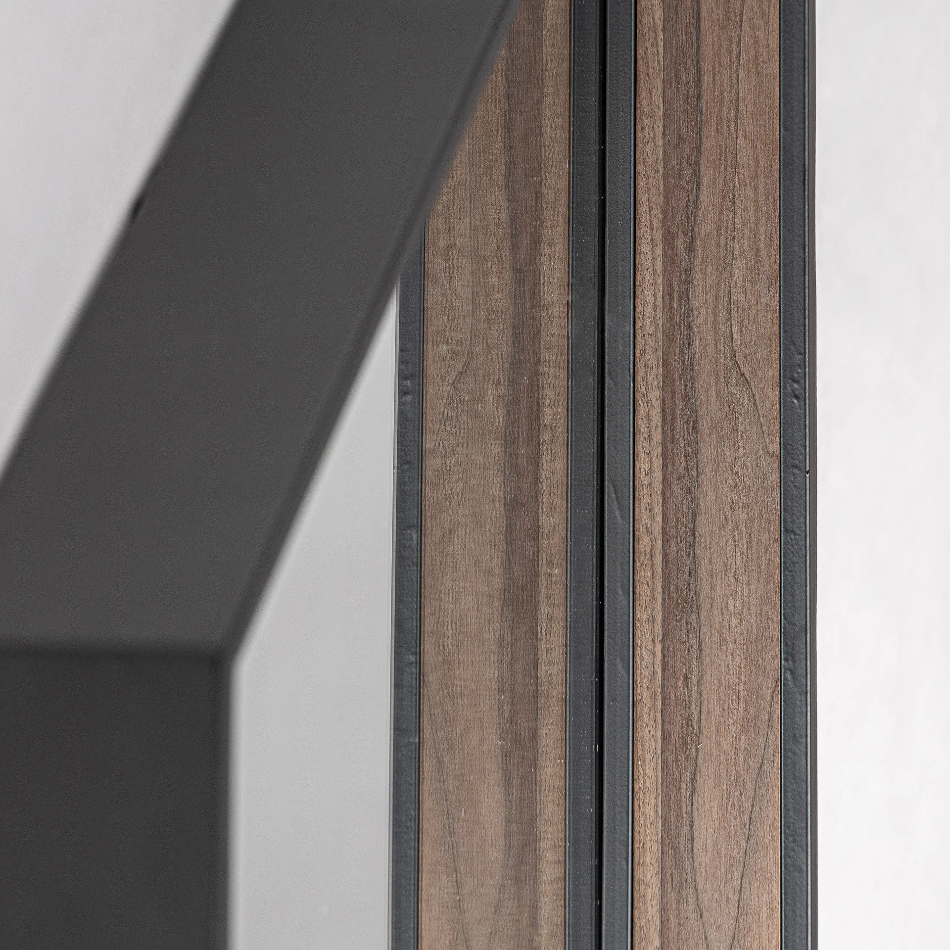 Oglinda Decorativa din Oglinda si Fier, Negru, 60x8x90 cm - VicalHome 36704 [15]