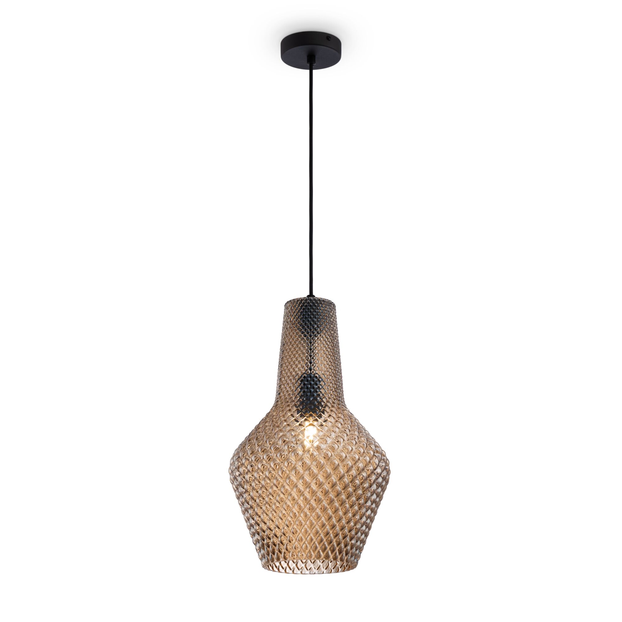 Produse - Corp de iluminat suspendat Tommy, Metal Negru, 60W, MAYTONI P047PL-01B