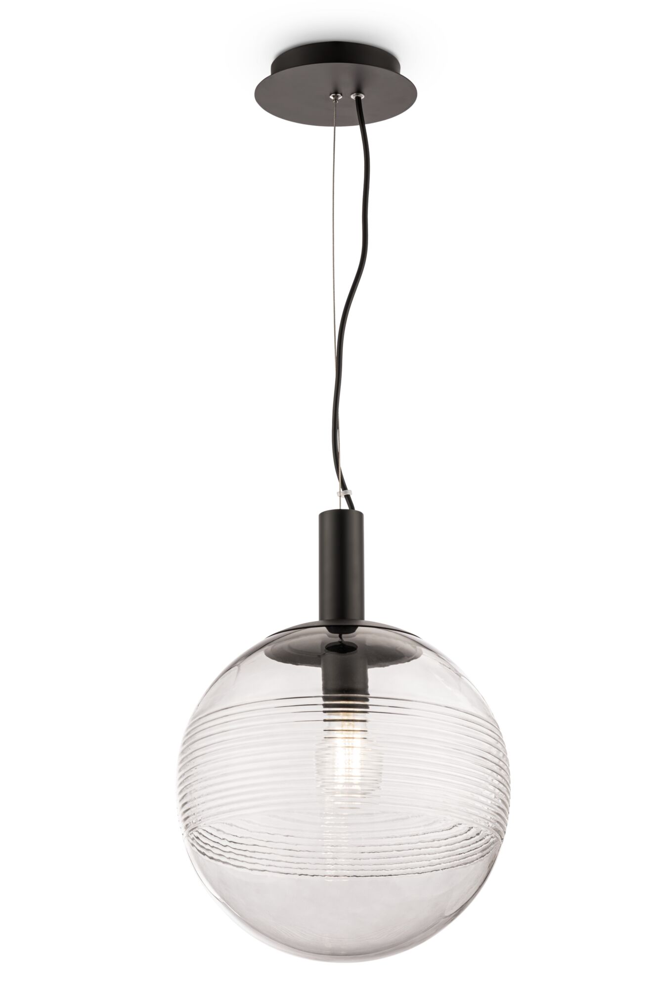 Produse - Corp de iluminat suspendat Perle, Metal Negru, 60W, MAYTONI P061PL-01GR