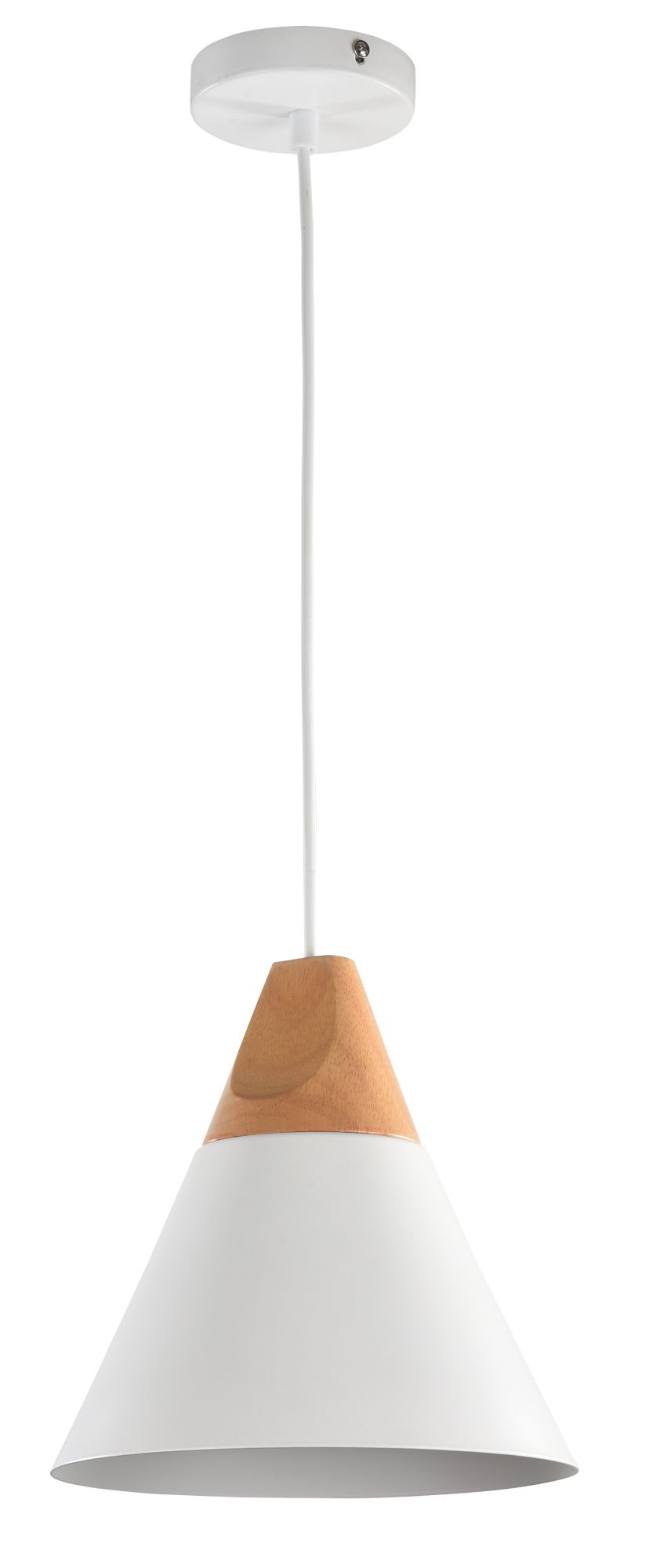 Produse - Corp de iluminat suspendat Bicones, Metal Gri, 60W, Maytoni P359-PL-01-W