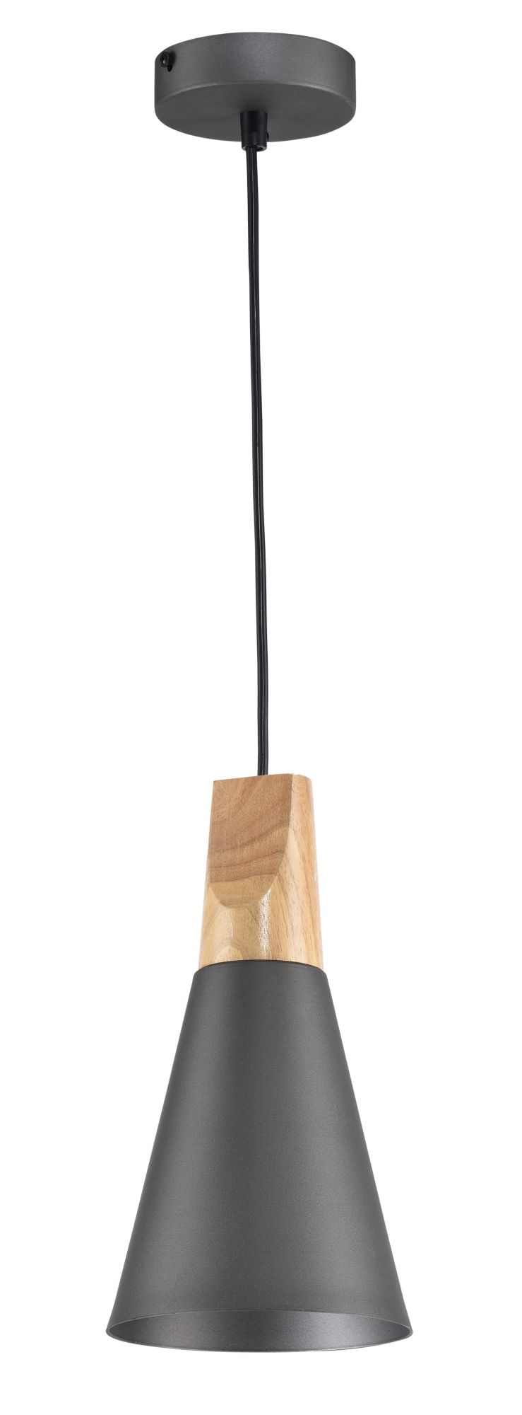 Corp de iluminat suspendat Bicones, Metal Gri, 60W, MAYTONI P359-PL-140-C [6]