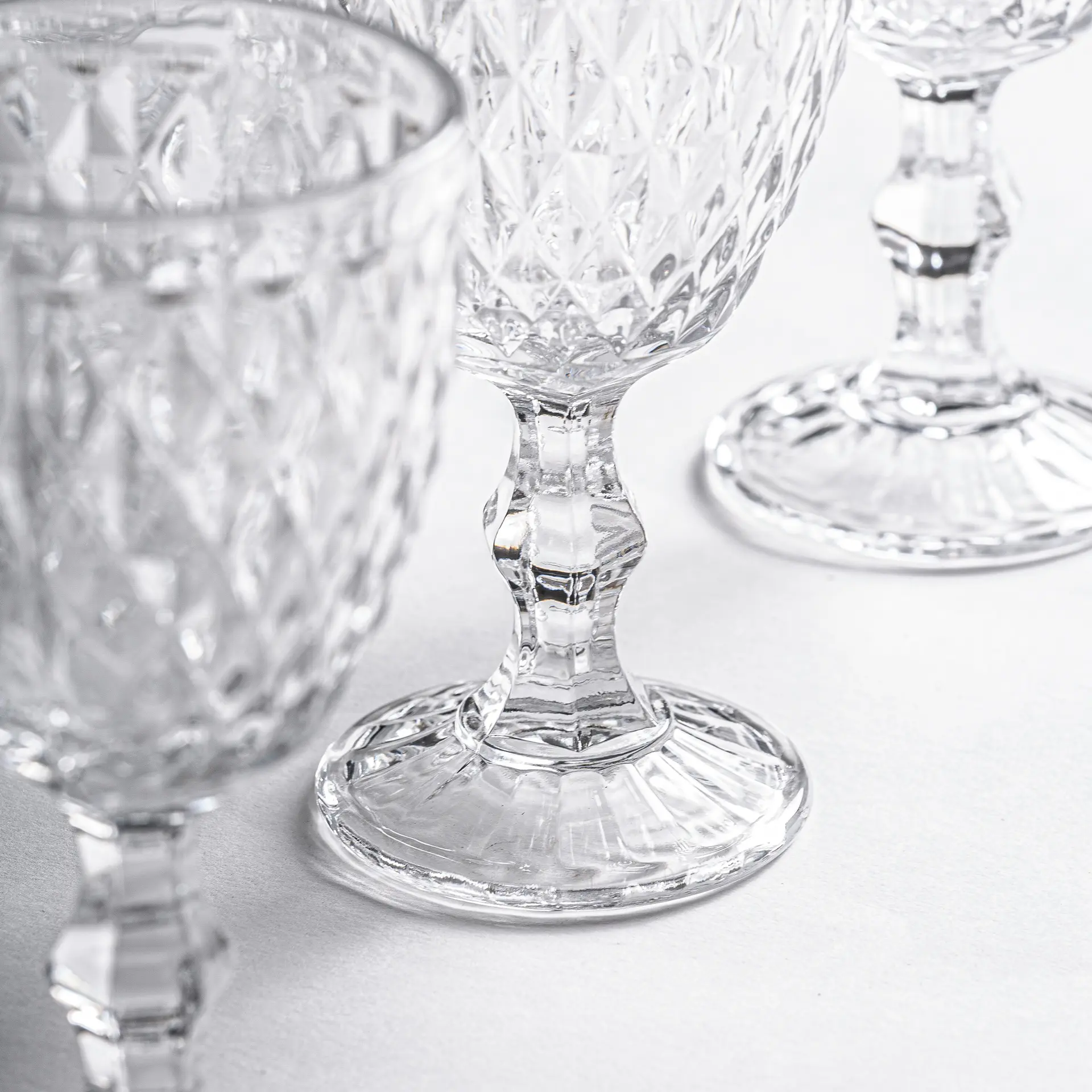 Pahar de Vin din Cristal Transparenta, 8x8x17cm, Set de 6, VicalHome 39193 VicalHome 39193 [3]