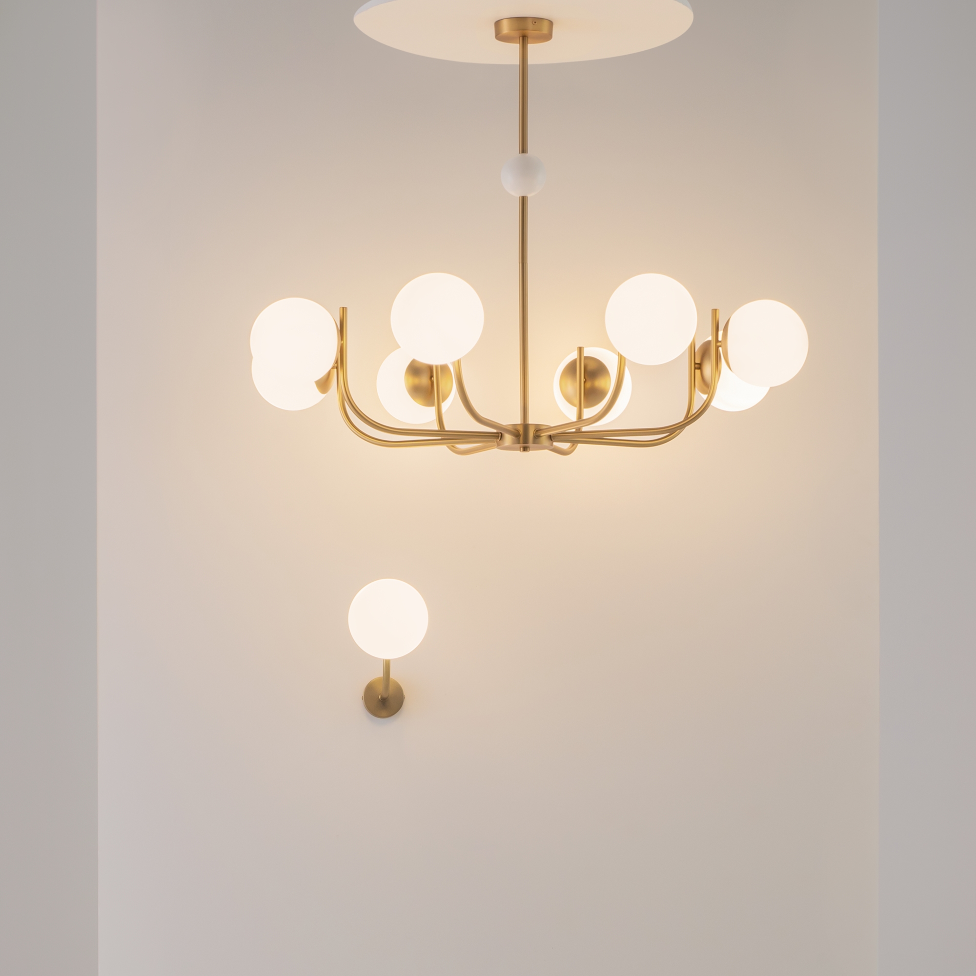 Aplică de perete Rendez-vous, Metal Alamă, 40W, MAYTONI MOD109WL-01BS [3]