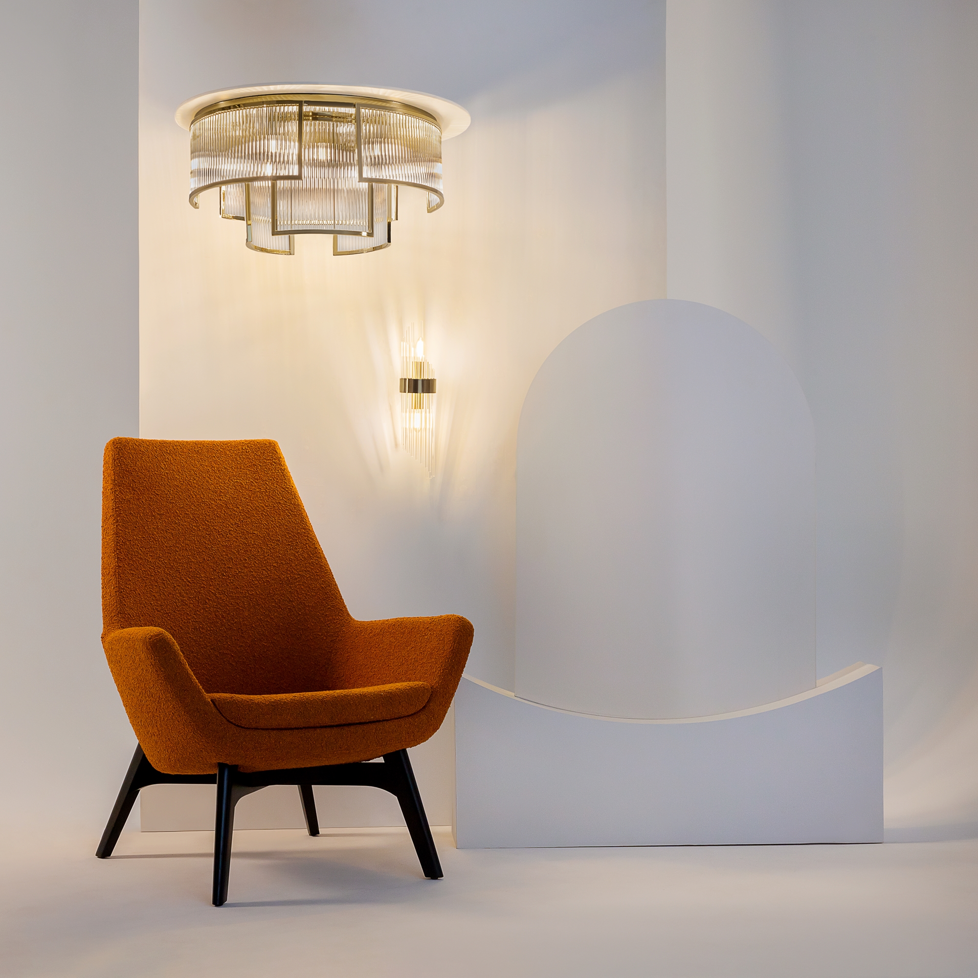 Plafonieră Frame, Metal Auriu, 60W, MAYTONI MOD174CL-06G [3]