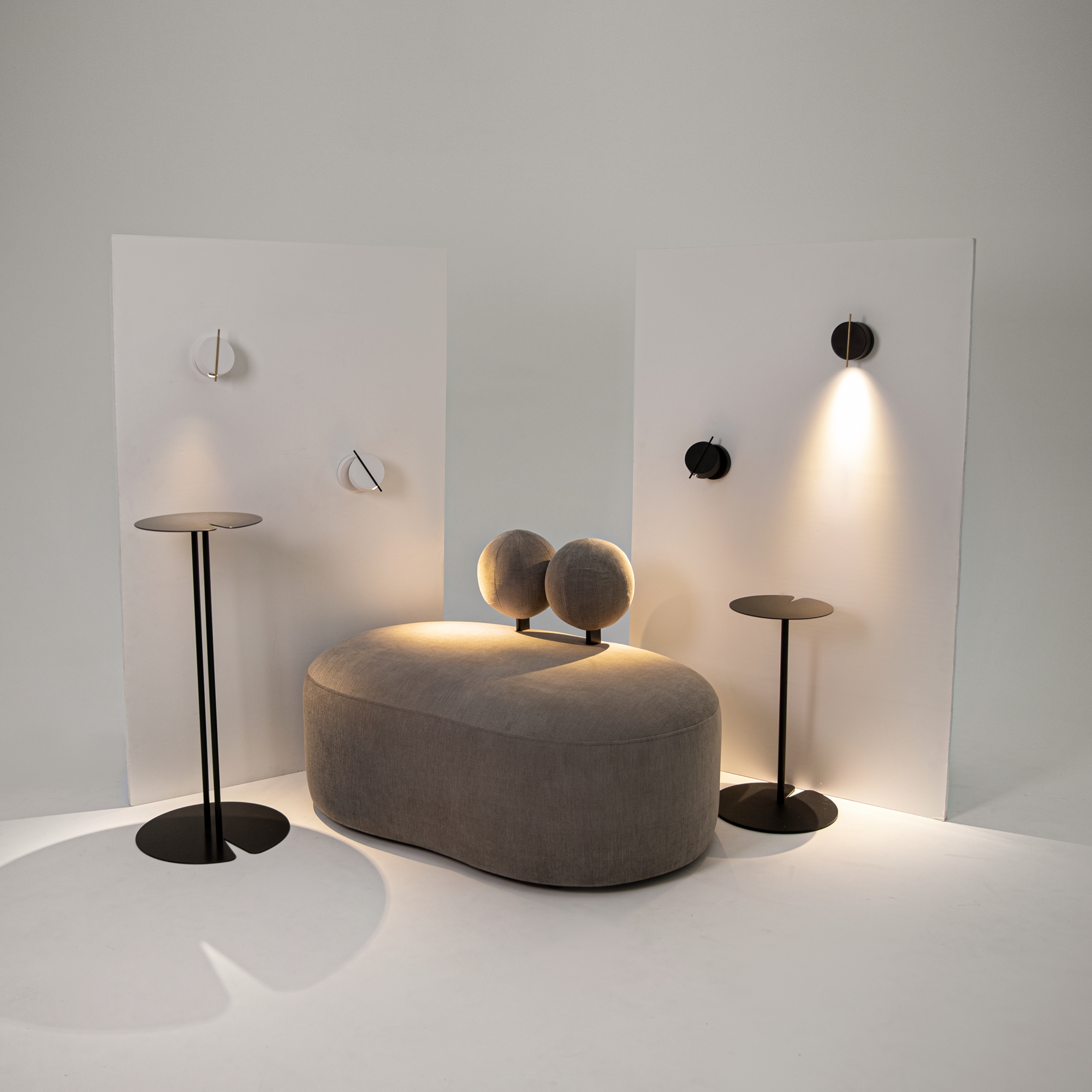 Aplică de perete NUANCE, Aluminiu Alb și alamă, 3W, MAYTONI MOD180WL-L4W3K1 [4]