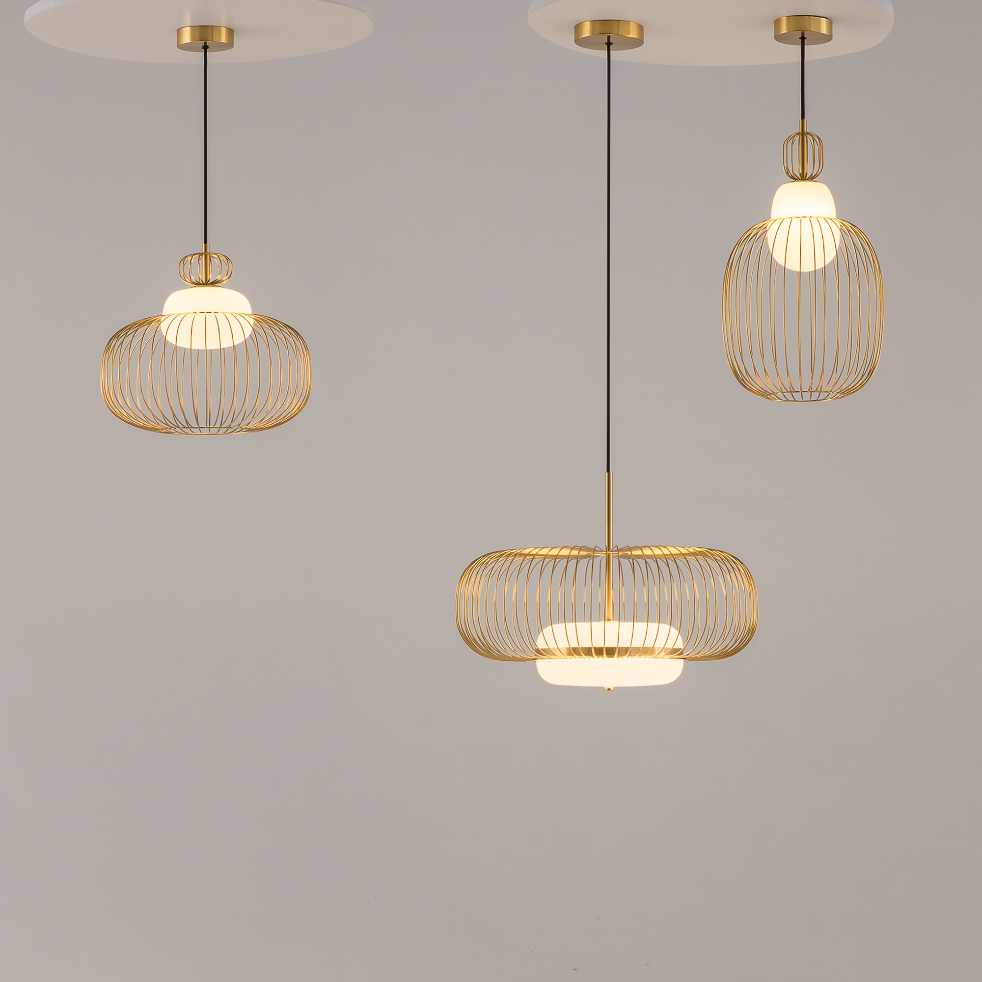 Corp de iluminat suspendat LEVITATION, Metal Alamă, 20W, MAYTONI MOD376PL-L30G3K [4]