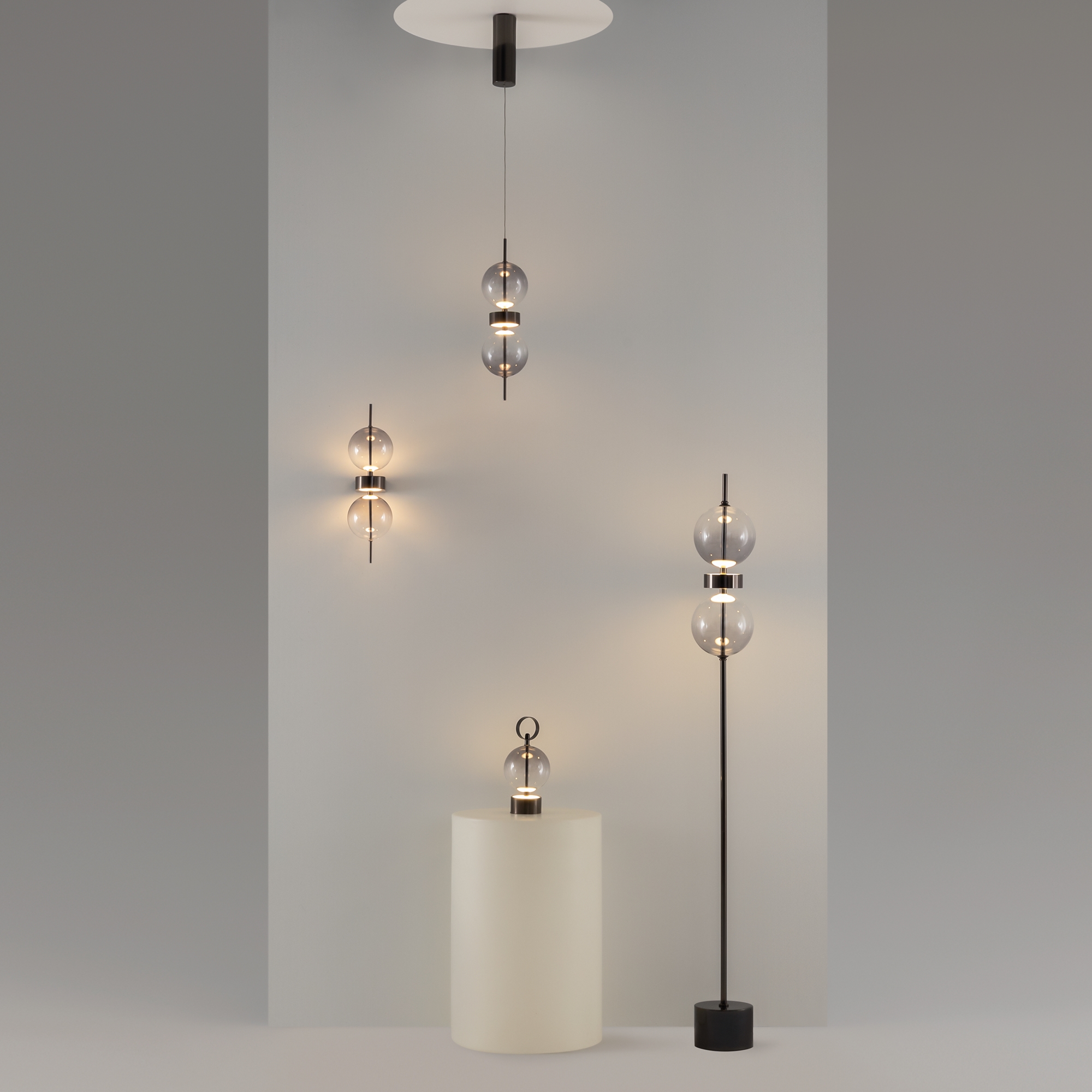 Corp de iluminat suspendat DOUBLE MOON, Metal Negru, 8W, MAYTONI MOD478PL-L8B3K [4]