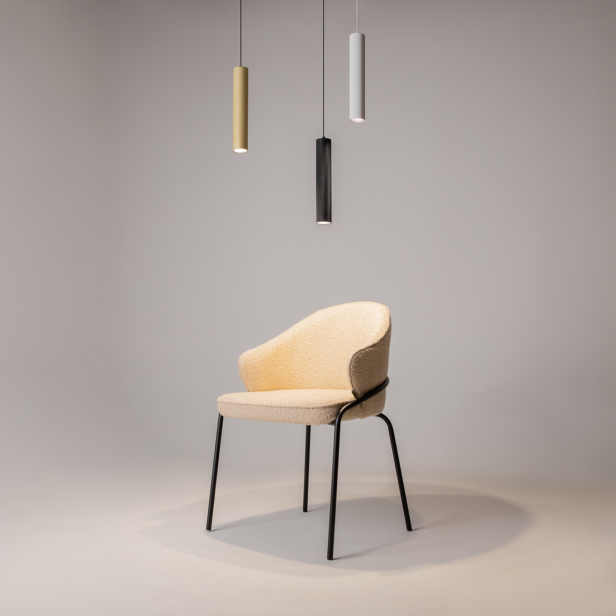 Corp de iluminat suspendat Artizan, Aluminiu Negru, 10W, MAYTONI P082PL-GU10-B [3]