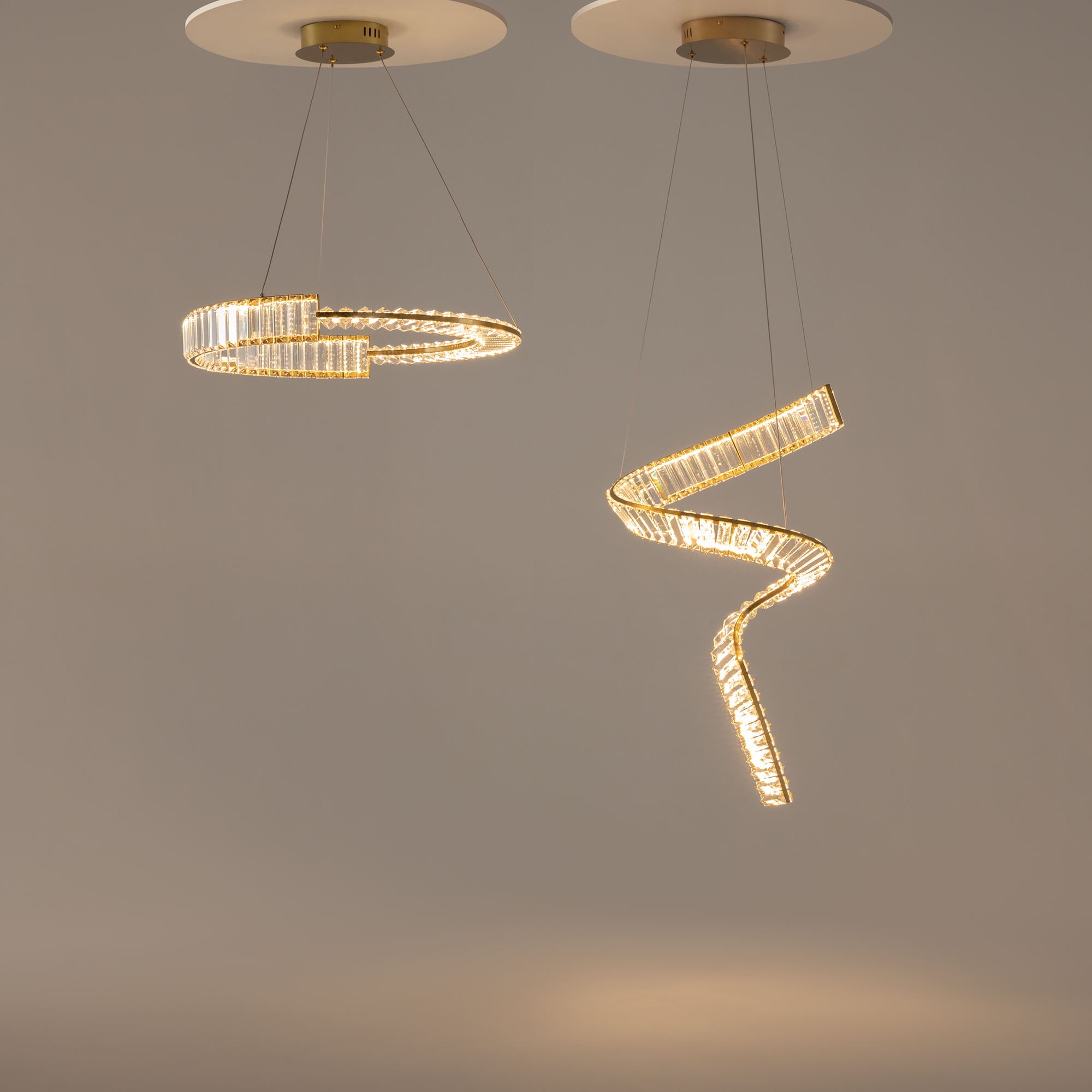 Corp de iluminat suspendat KRONE, Metal Alamă, 48W, MAYTONI P097PL-L48BS3K [4]