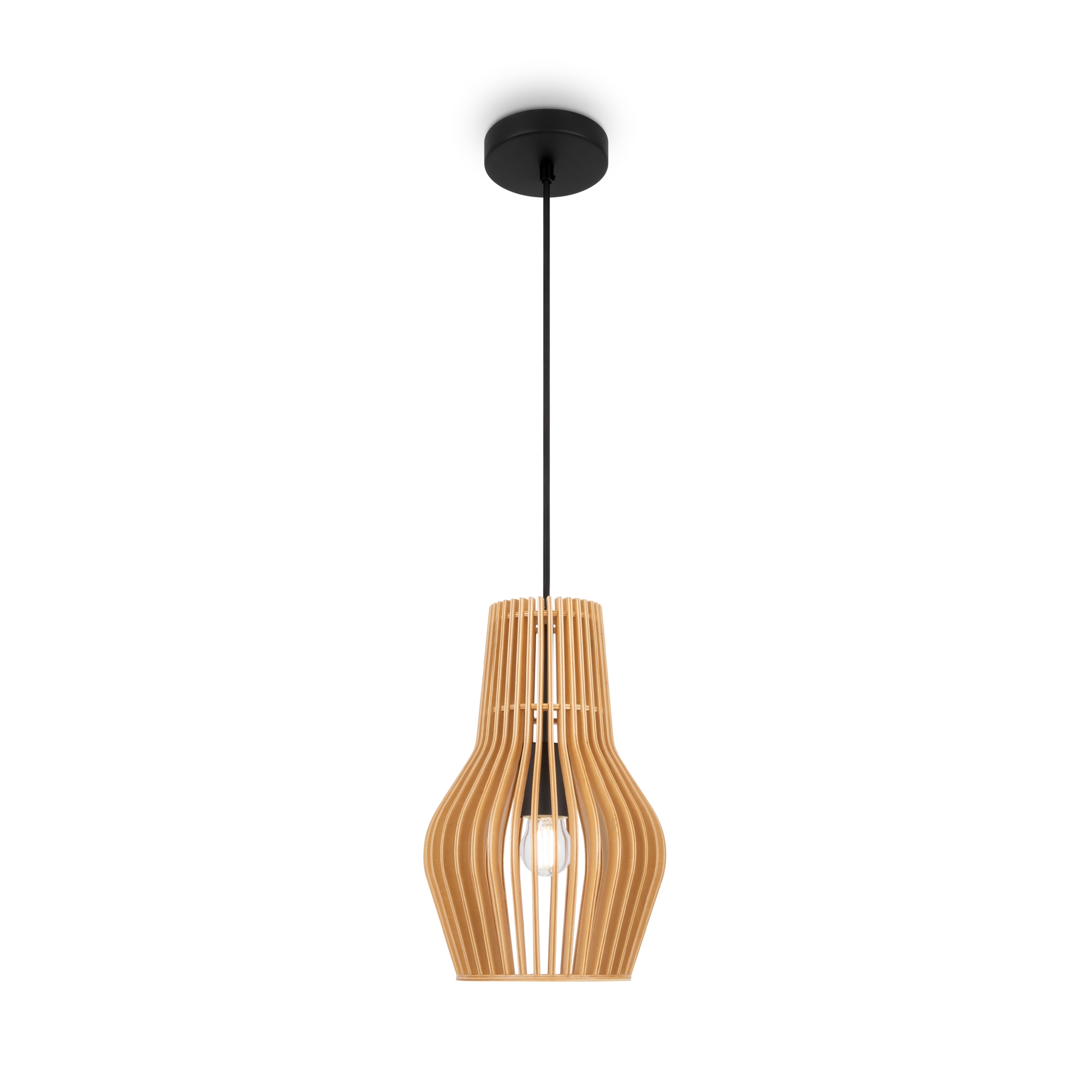 Produse - Corp de iluminat suspendat Roots, Metal Negru, 40W, MAYTONI MOD191PL-01W1