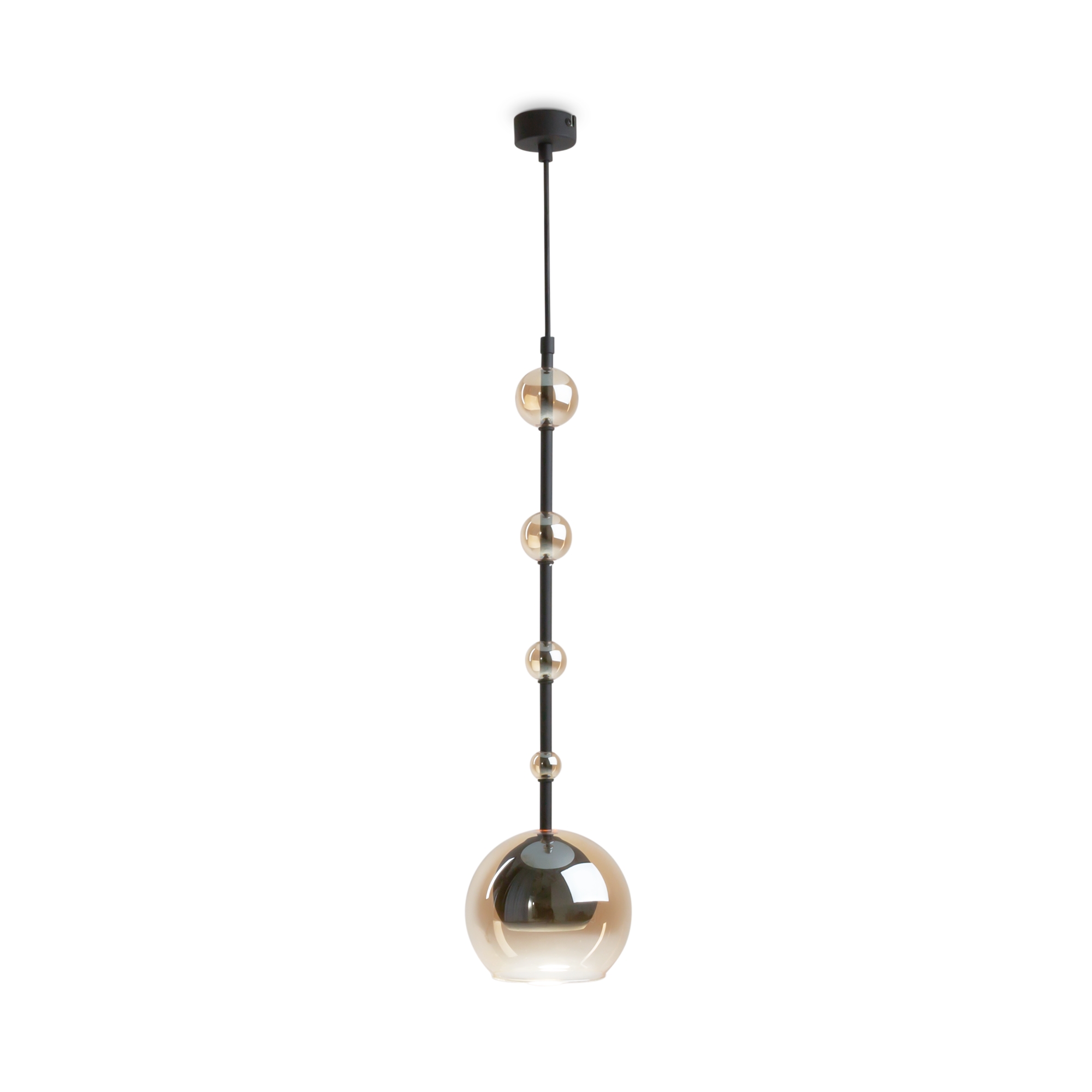 Produse - Corp de iluminat suspendat Ros, Metal Negru, 28W, MAYTONI MOD227PL-01B1