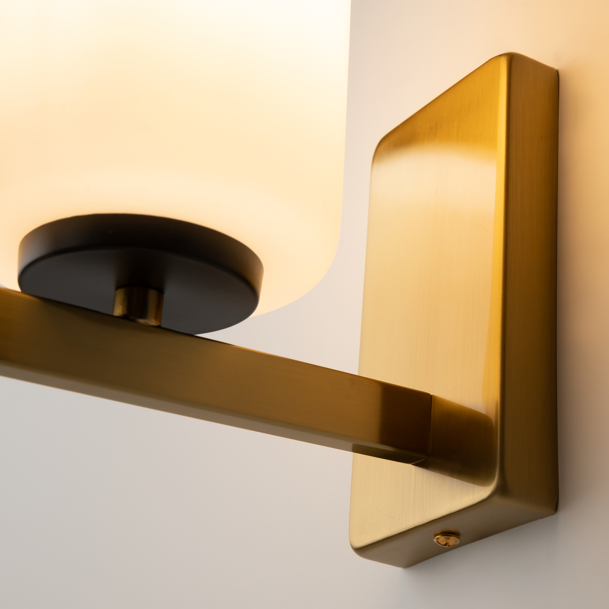 Aplică de perete Fortano, Metal Negru și alamă, 40W, MAYTONI MOD089WL-01BS [5]