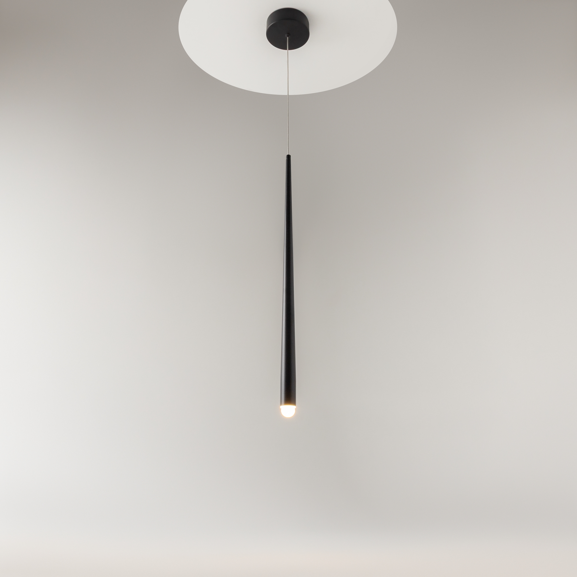 Corp de iluminat suspendat Cascade, Aluminiu Negru, 6W, MAYTONI MOD132PL-L6BK [3]