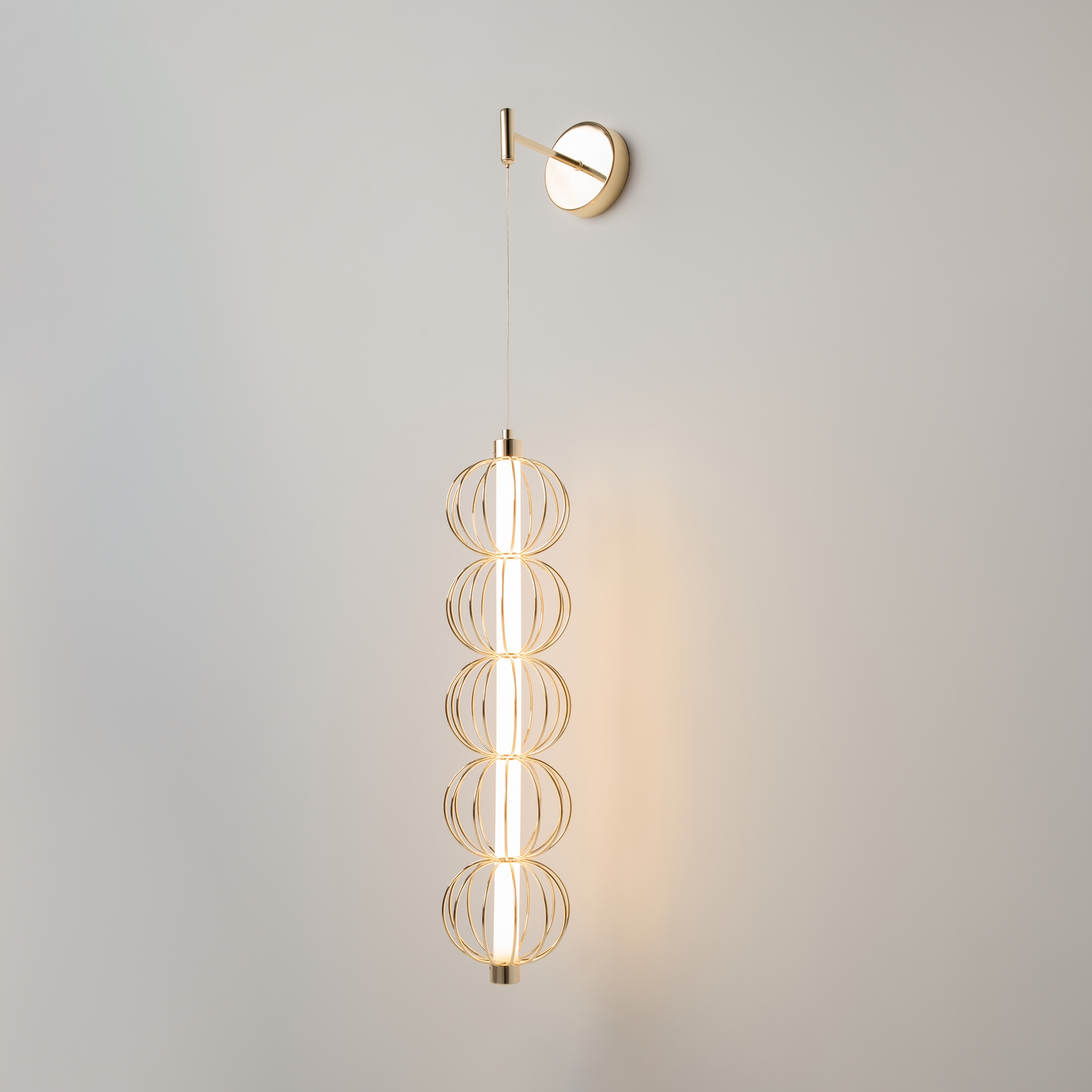 Aplică de perete Golden Cage, Metal Auriu, 17W, MAYTONI MOD216WL-L10G3K [3]