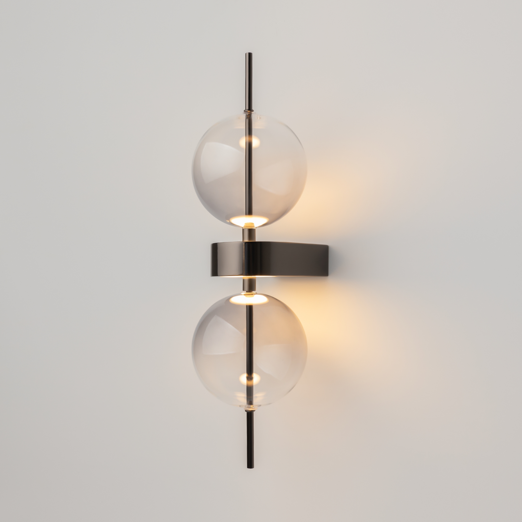 Aplică de perete DOUBLE MOON, Metal Negru, 8W, MAYTONI MOD478WL-L8B3K [3]