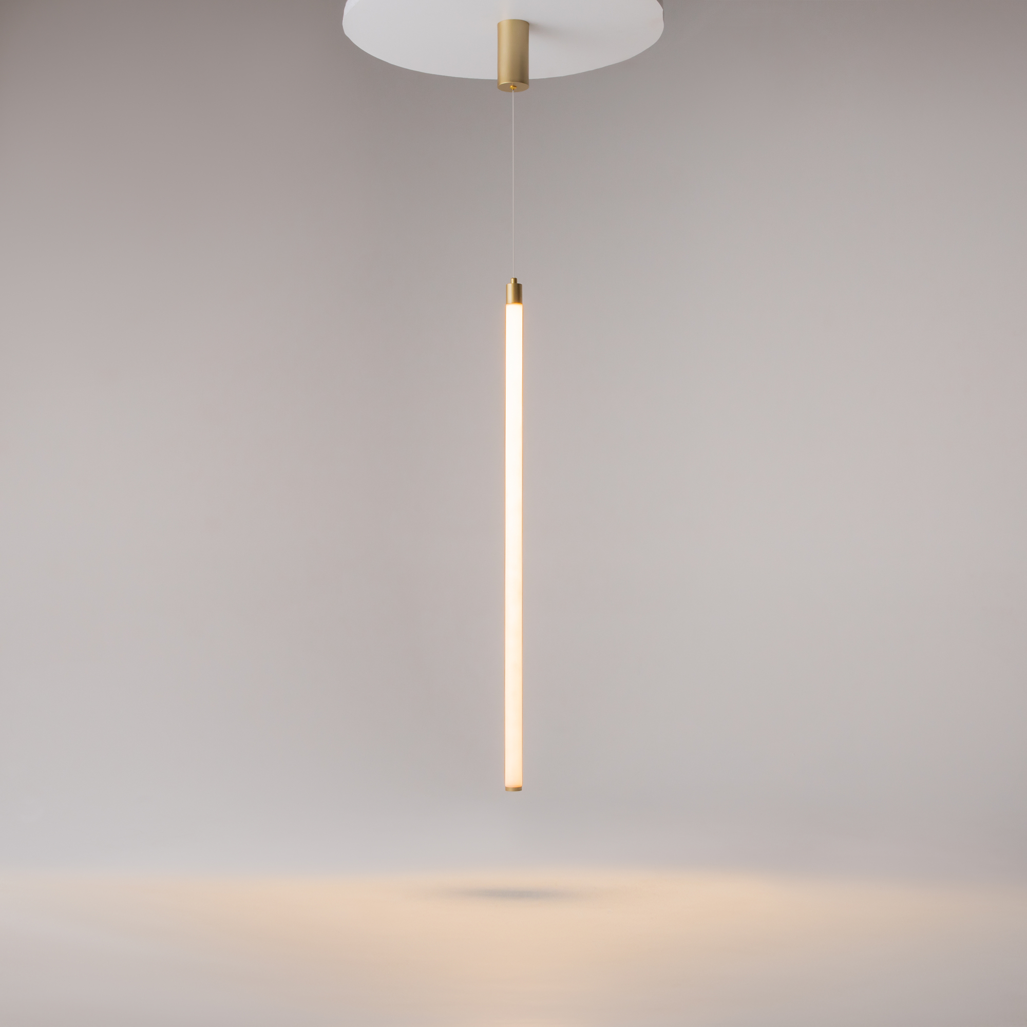 Corp de iluminat suspendat Rază, Aluminiu Auriu, 20W, MAYTONI P022PL-L20G3K [4]