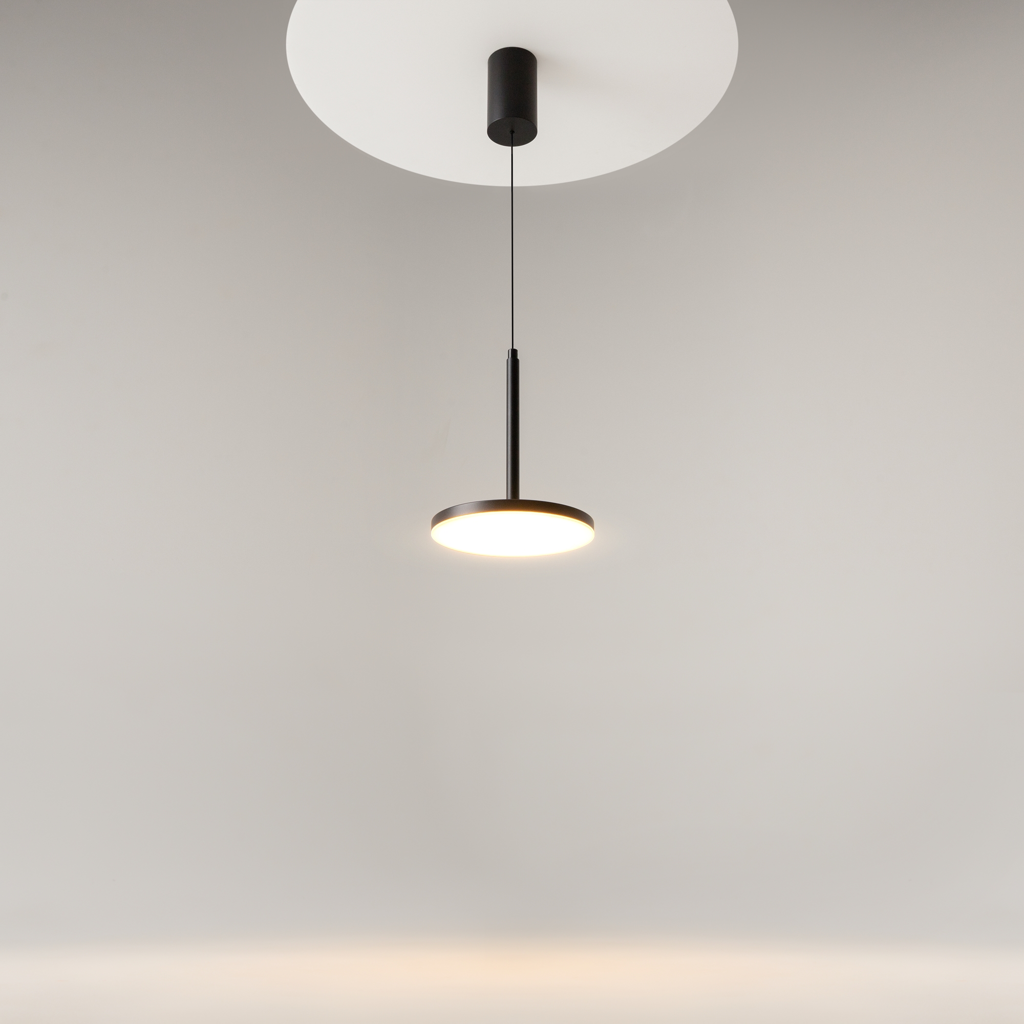 Corp de iluminat suspendat Plato, Aluminiu Negru, 12W, MAYTONI P076PL-L12W3K-B [4]