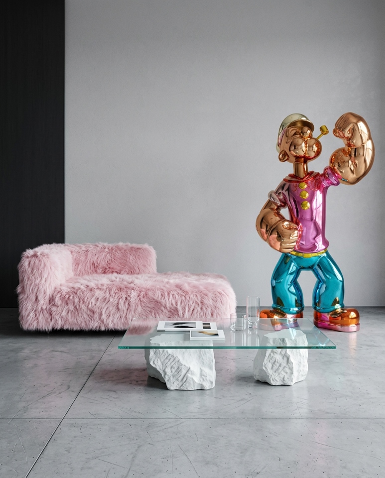 Figurină Decorativă, Fibră de Sticlă - King Home [2]