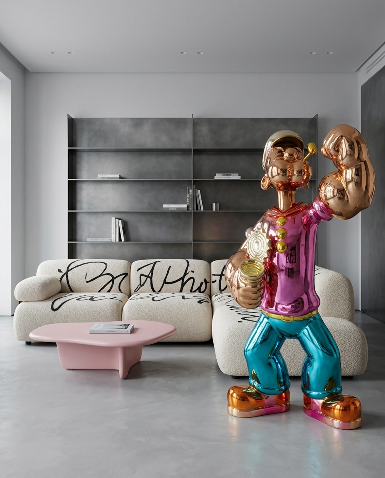 Figurină Decorativă, Fibră de Sticlă - King Home [5]