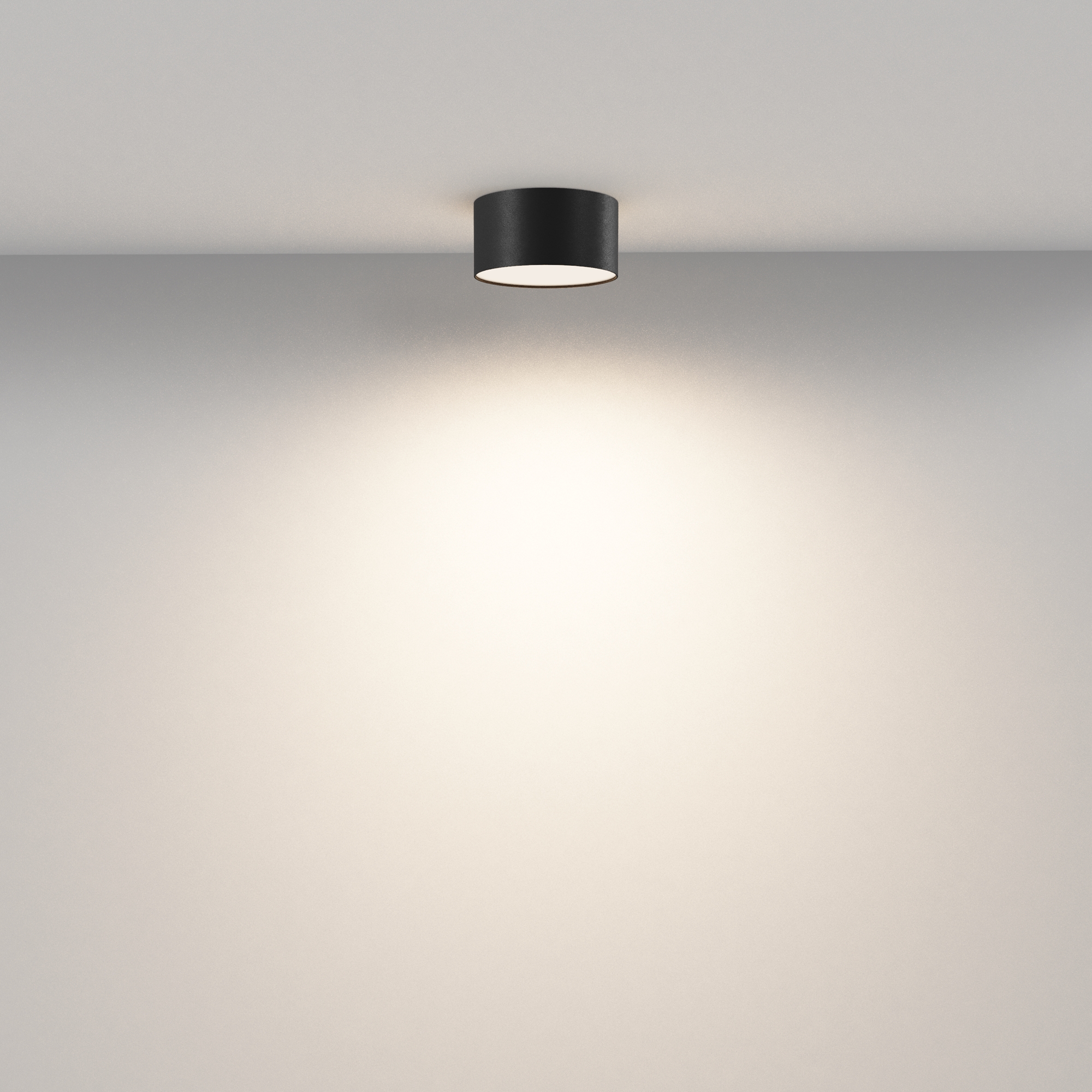 Plafonieră Zon, Aluminiu Negru, 12W, MAYTONI C032CL-12W3K-RD-B [7]