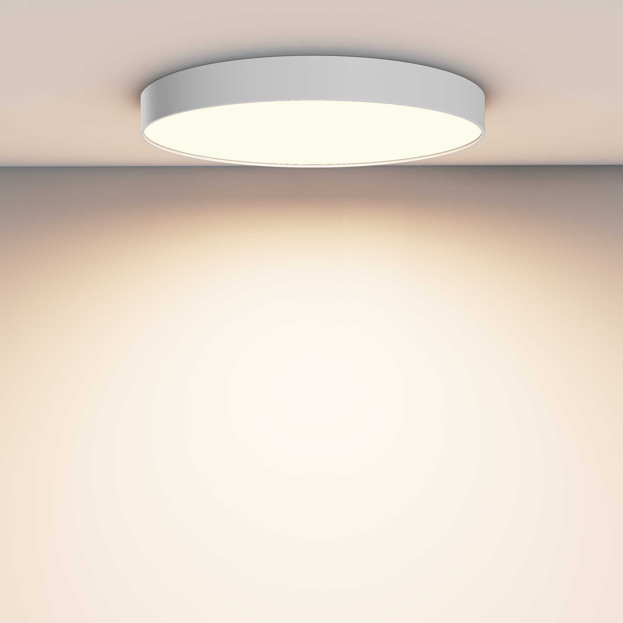 Plafonieră Zon, Aluminiu Alb, 90W, MAYTONI C032CL-90W3K-RD-W [8]