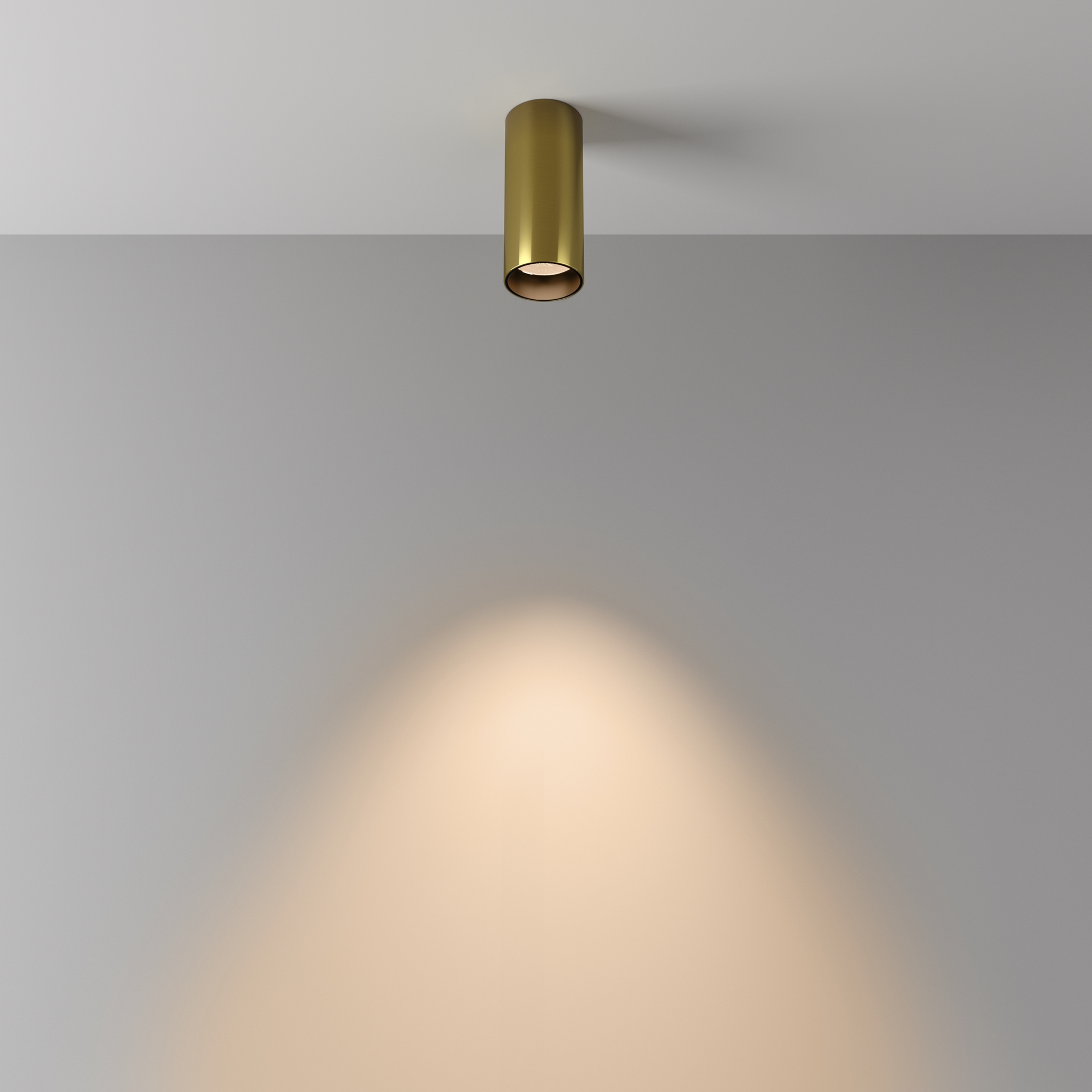Plafonieră FOCUS LED, Aluminiu Alamă, 12W, MAYTONI C056CL-L12W3K-W-BS [6]