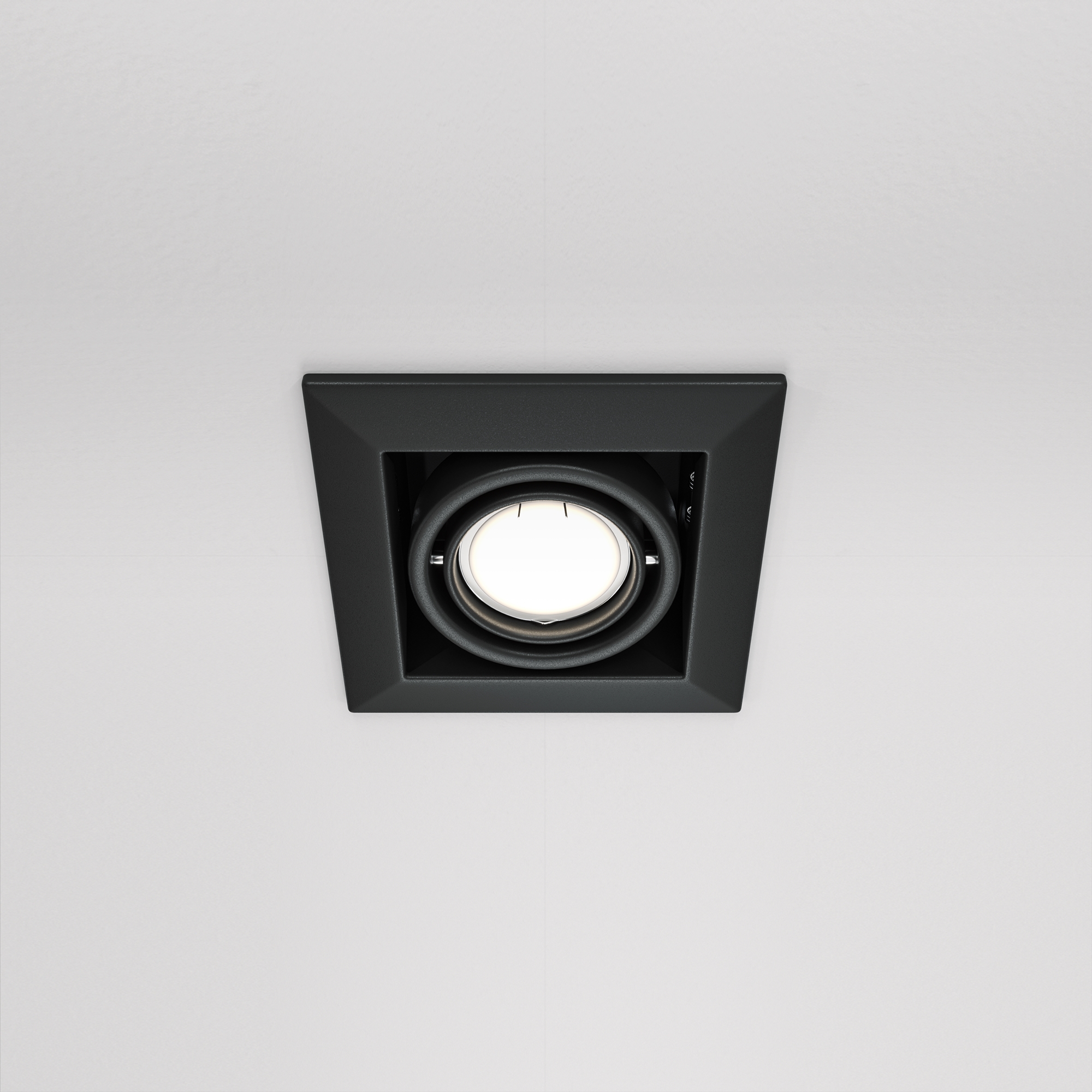 Corp de iluminat încastrat Metal Modern, Metal Negru, 10W, MAYTONI DL008-2-01-B [4]