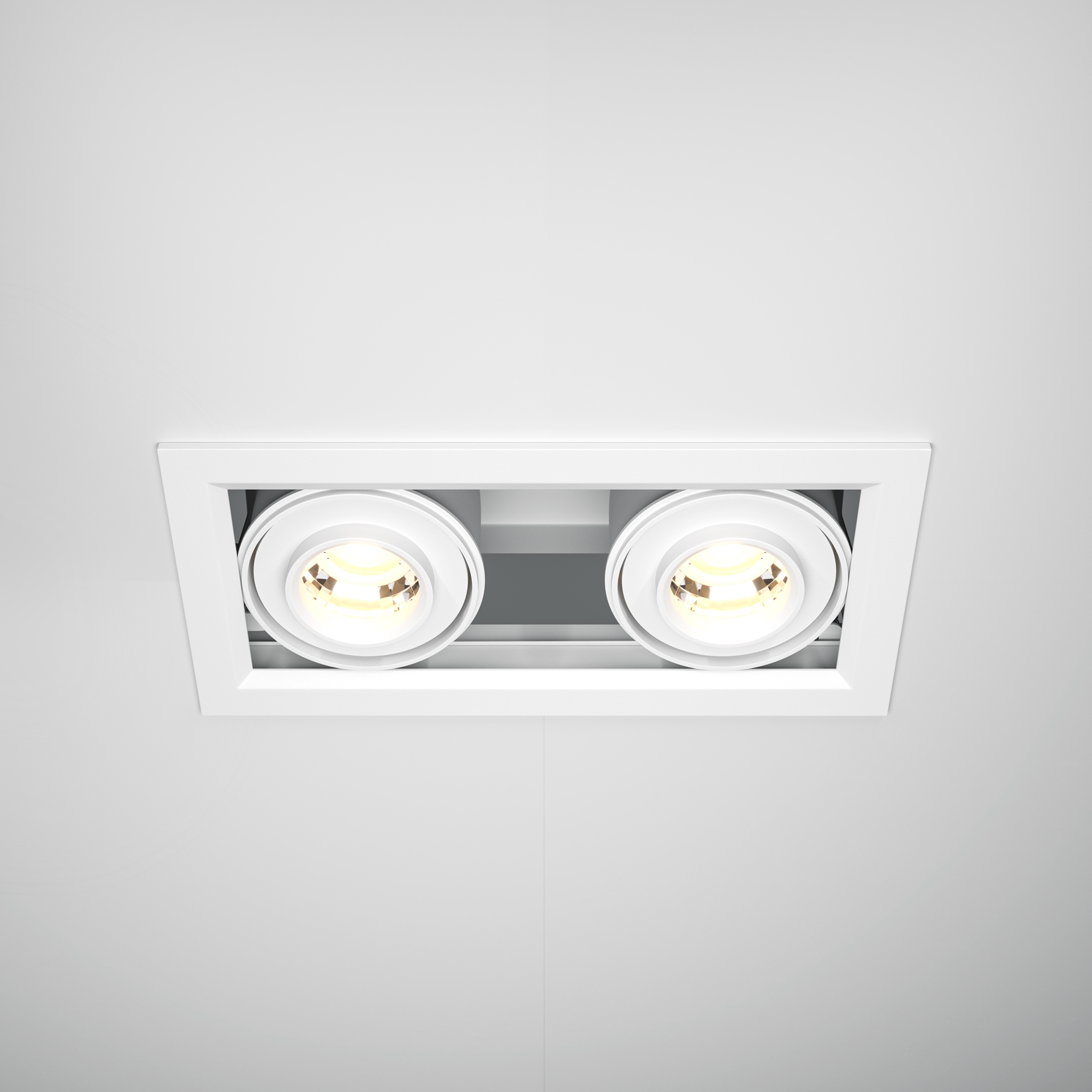 Corp de iluminat încastrat Metal Modern, Aluminiu, metal Alb, 20W, MAYTONI DL093-02-10W3K-W [6]
