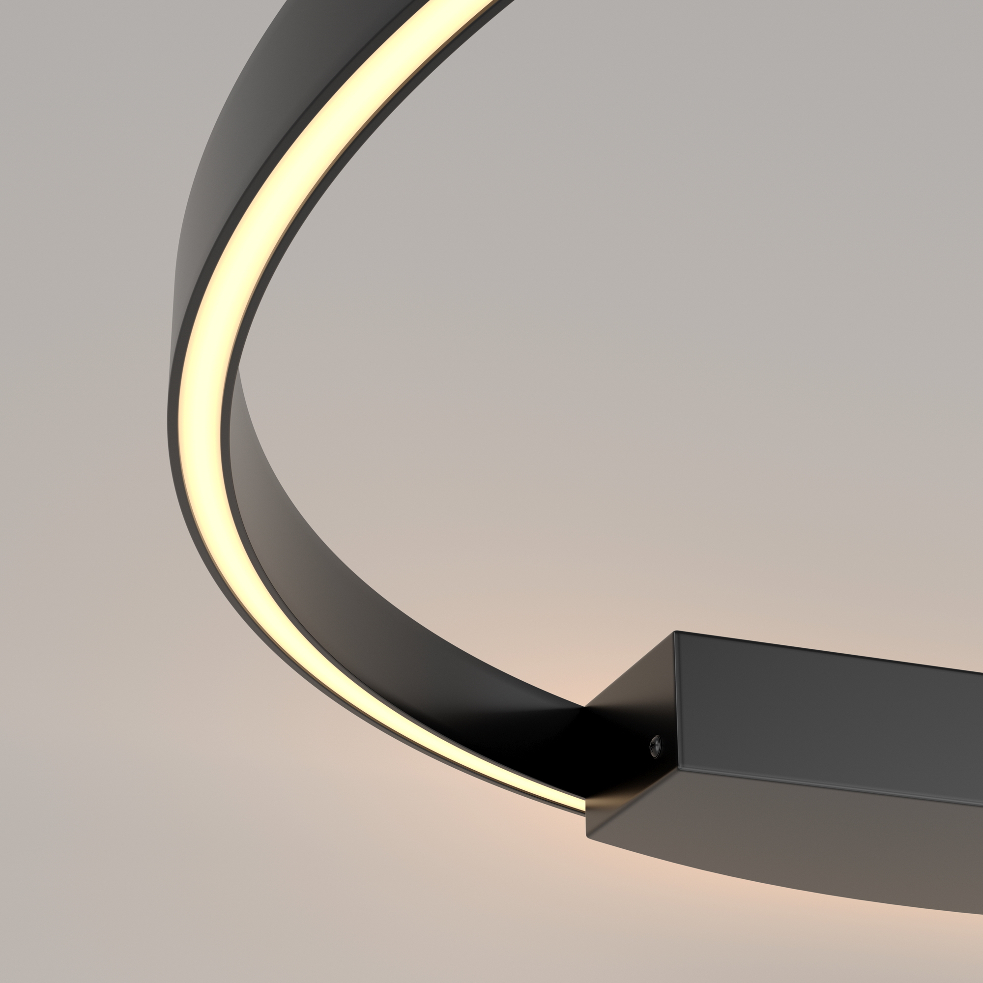 Aplică de perete Rim, Aluminiu Negru, 51W, MAYTONI MOD058WL-L50B3K [5]