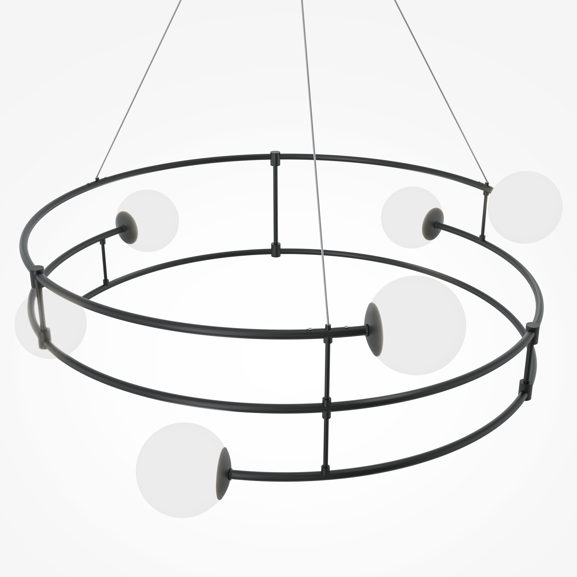 Corp de iluminat suspendat BALANCE, Metal Negru, 40W, MAYTONI MOD317PL-06B [4]